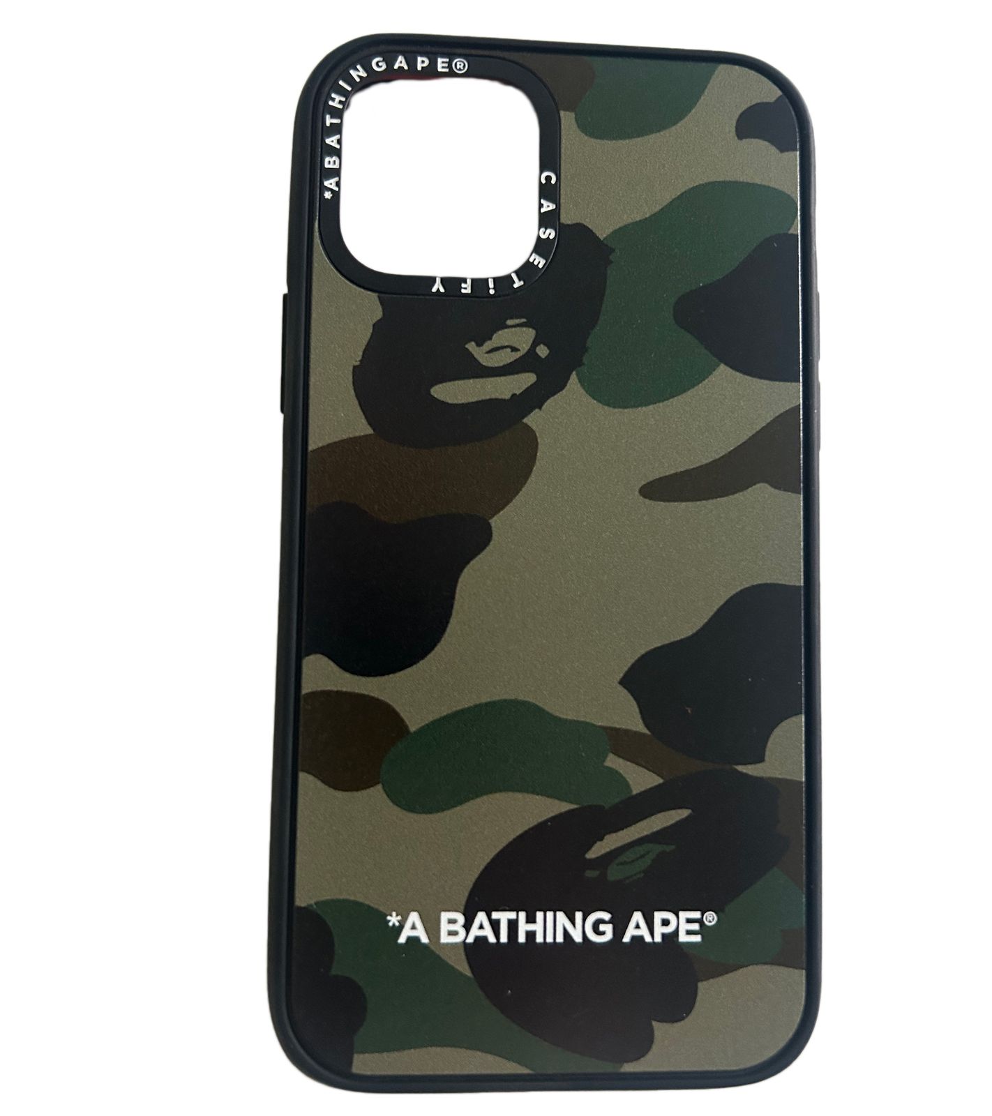 A Bathing Ape Casetify Abc iPhone 11 Pro Hülle Unisex Handyhülle im Tarnmuster Grün
