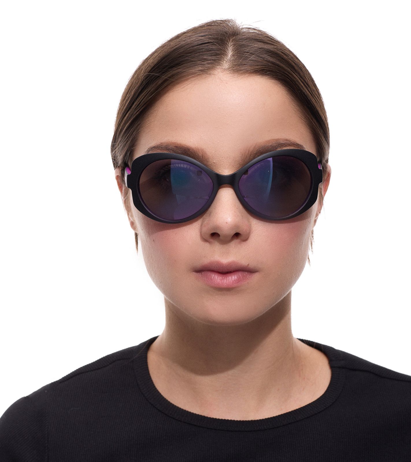 adidas Damen Sonnen-Brille mit verspiegelten Gläsern und schwarzen Bügeln Sommer-Brille Filterkategorie 2 EW3540 Schwarz