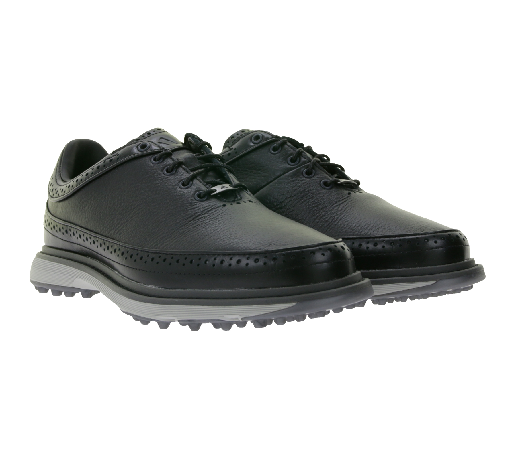 adidas Mc80 Damen Golf-Schuhe Echtleder-Schuhe mit Boost-Zwischensohle wasserdichte Sport-Schuhe ID0226 Schwarz
