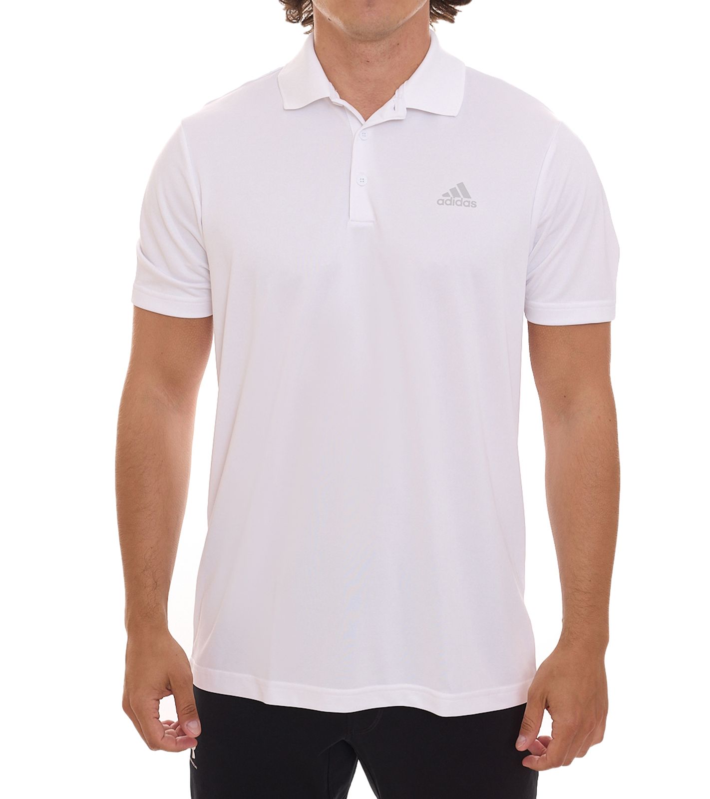 adidas Performance Primegreen Herren Polo-Shirt in Pique-Qualität Golf-Hemd GQ3132 Weiß