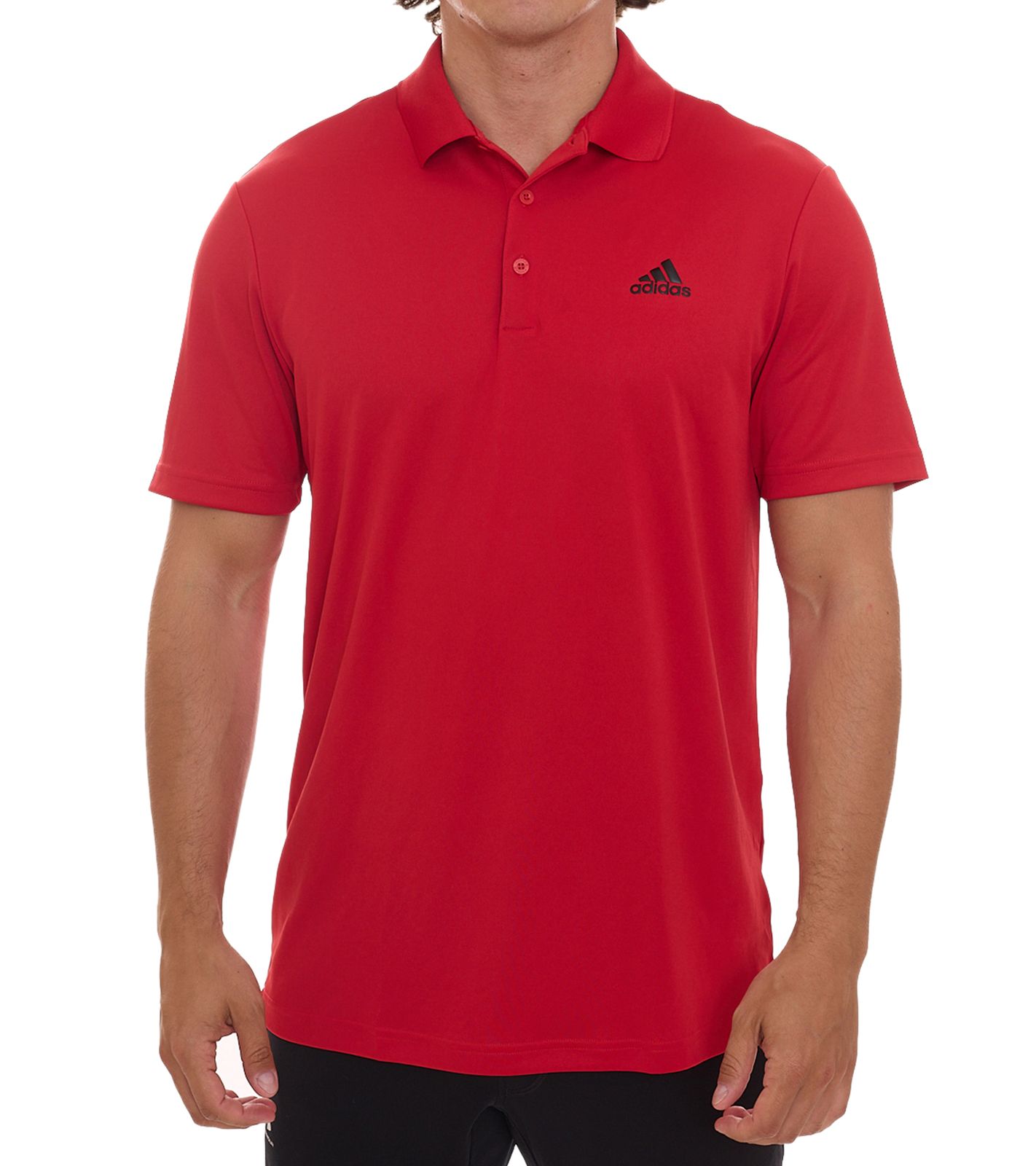 adidas Performance Primegreen Herren Polo-Shirt in Pique-Qualität Golf-Hemd GQ3135 Rot