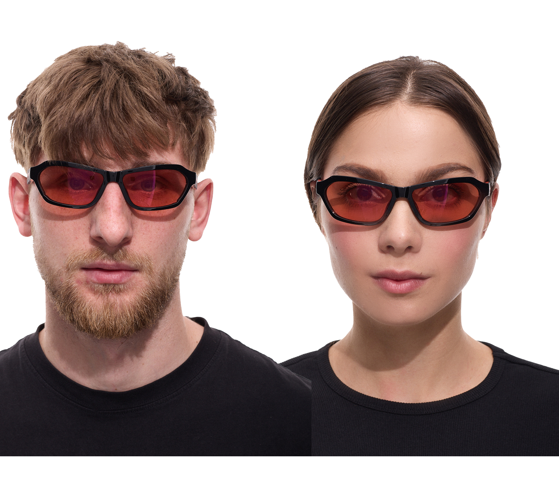 adidas Sonnenbrille für Damen und Herren Brille mit Verspiegelung Rechteckige-Brille 100& UVA & UVB Schutz Filterkategorie 1 Urlaubs-Brille EW3552 Schwarz/Orange