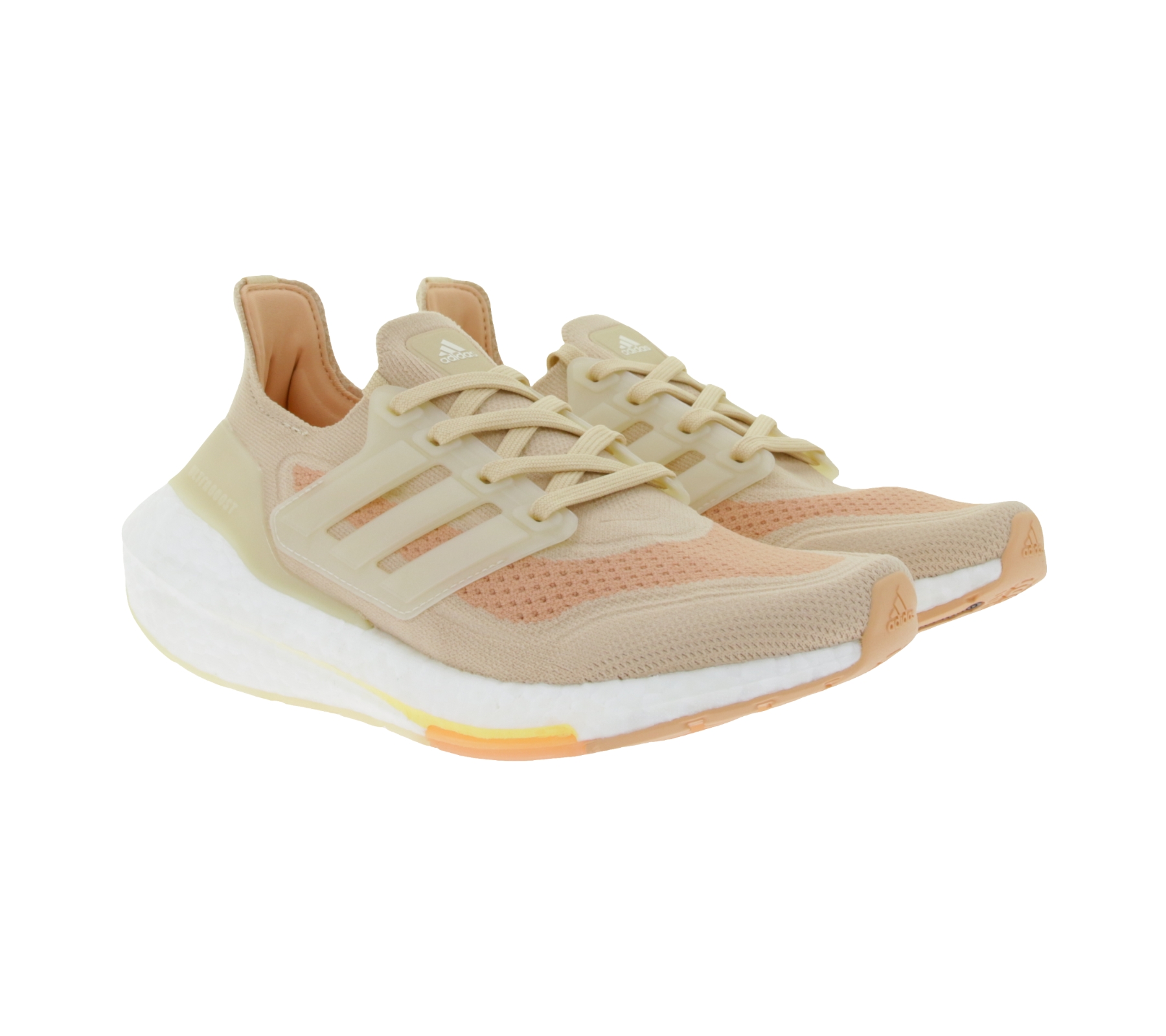 adidas ULTRABOOST 21 Damen Sport-Schuhe mit Boost-Dämpfung bequeme Lauf-Schuhe S23838 Rosa