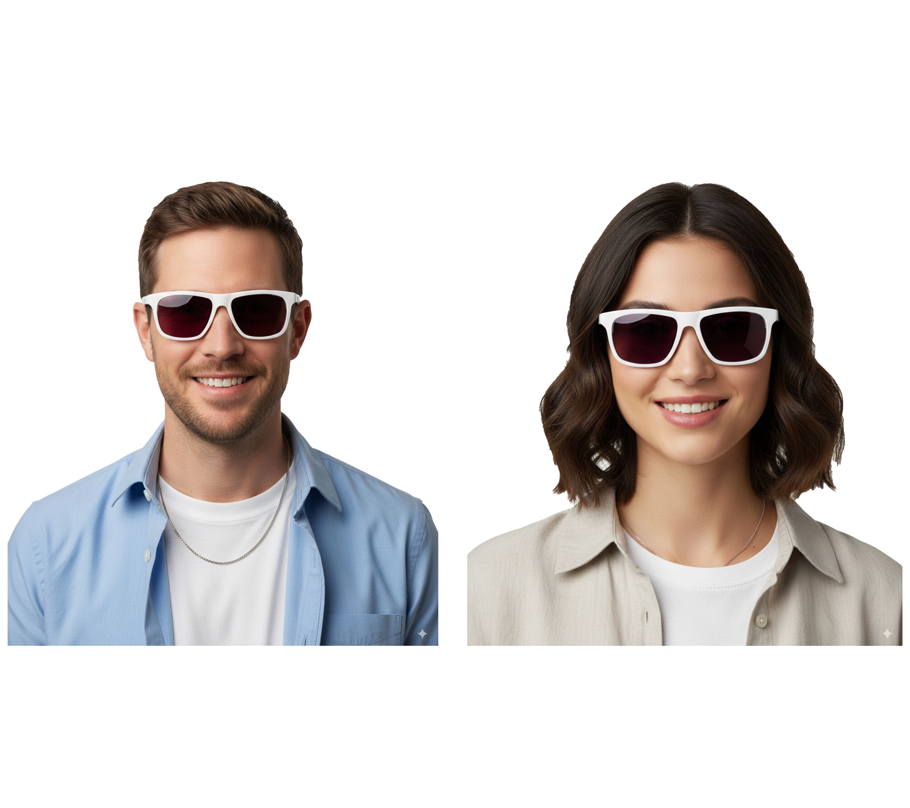 Alba Optics ANVMA Damen & Herren Sonnenbrille mit abnehmbarem Nasenpolster Sport-Brille für Gravel, Bikepackingfahrten & Outdoor-Aktivitäten Weiß
