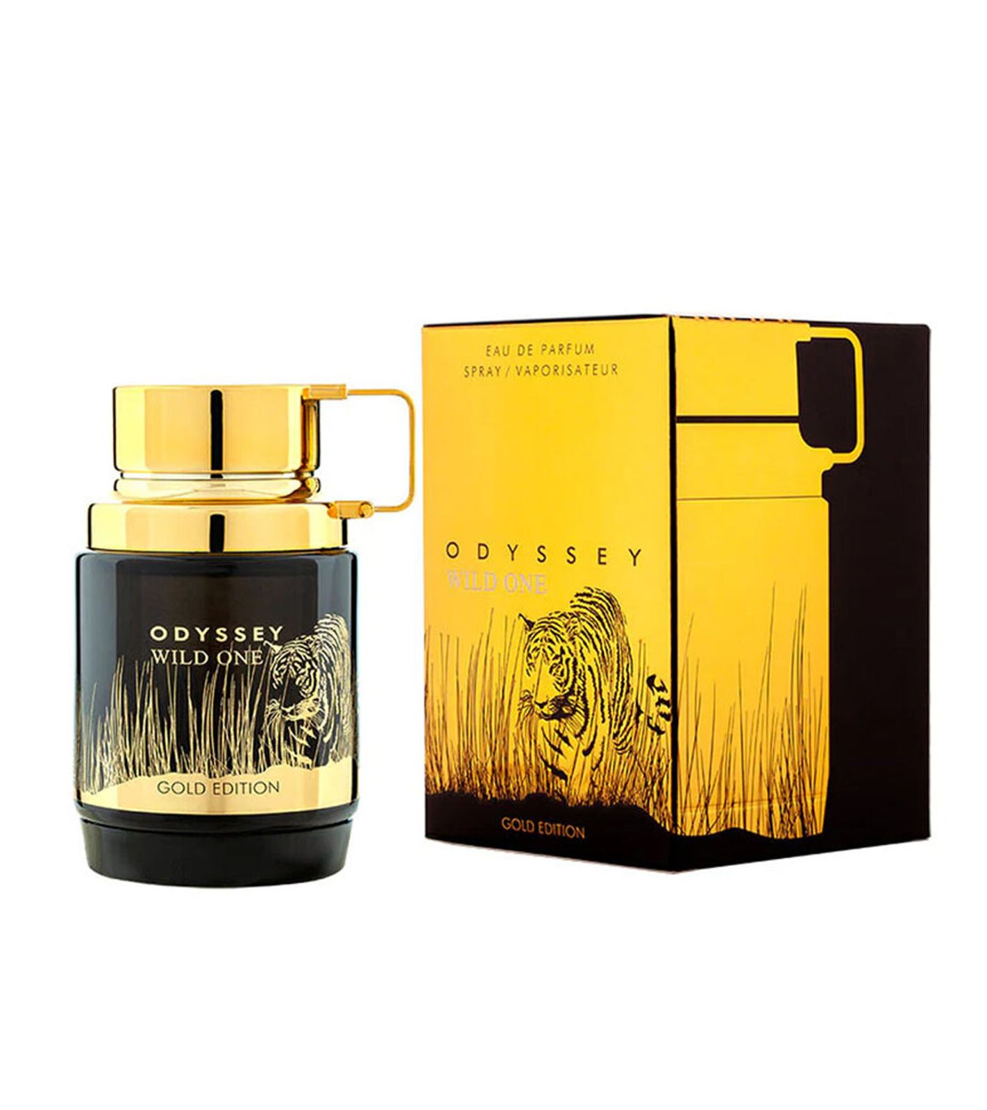ARMAF Odyssey Wild One Herren Eau de Parfum holzig-würziger Körper-Duft Parfüm 100ml Gold/Schwarz