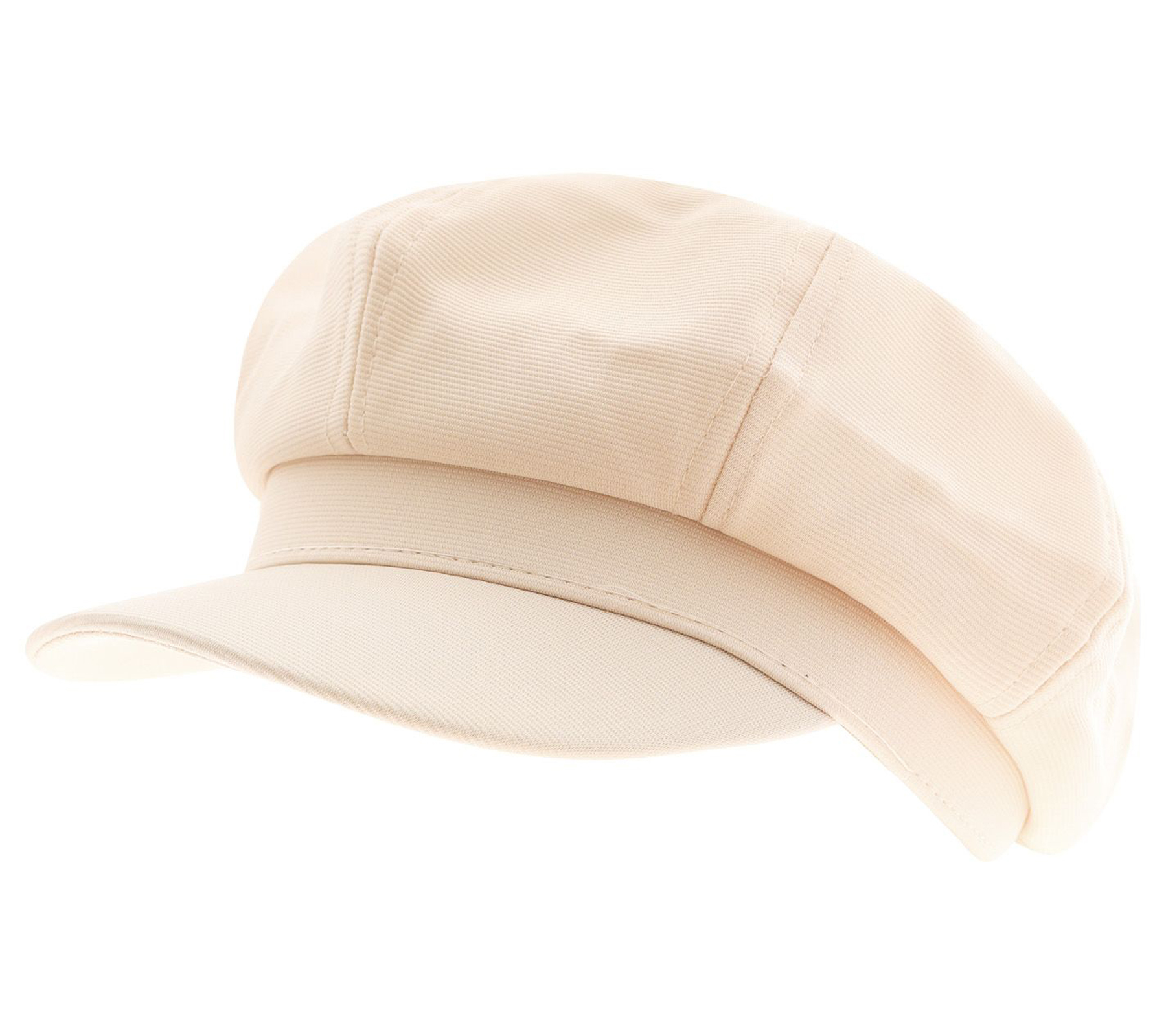 Baker-Boy-Mütze Ballon-Mütze Kopfbedeckung Sommer-Cap Schirm-Mütze 4606M K248137 Beige