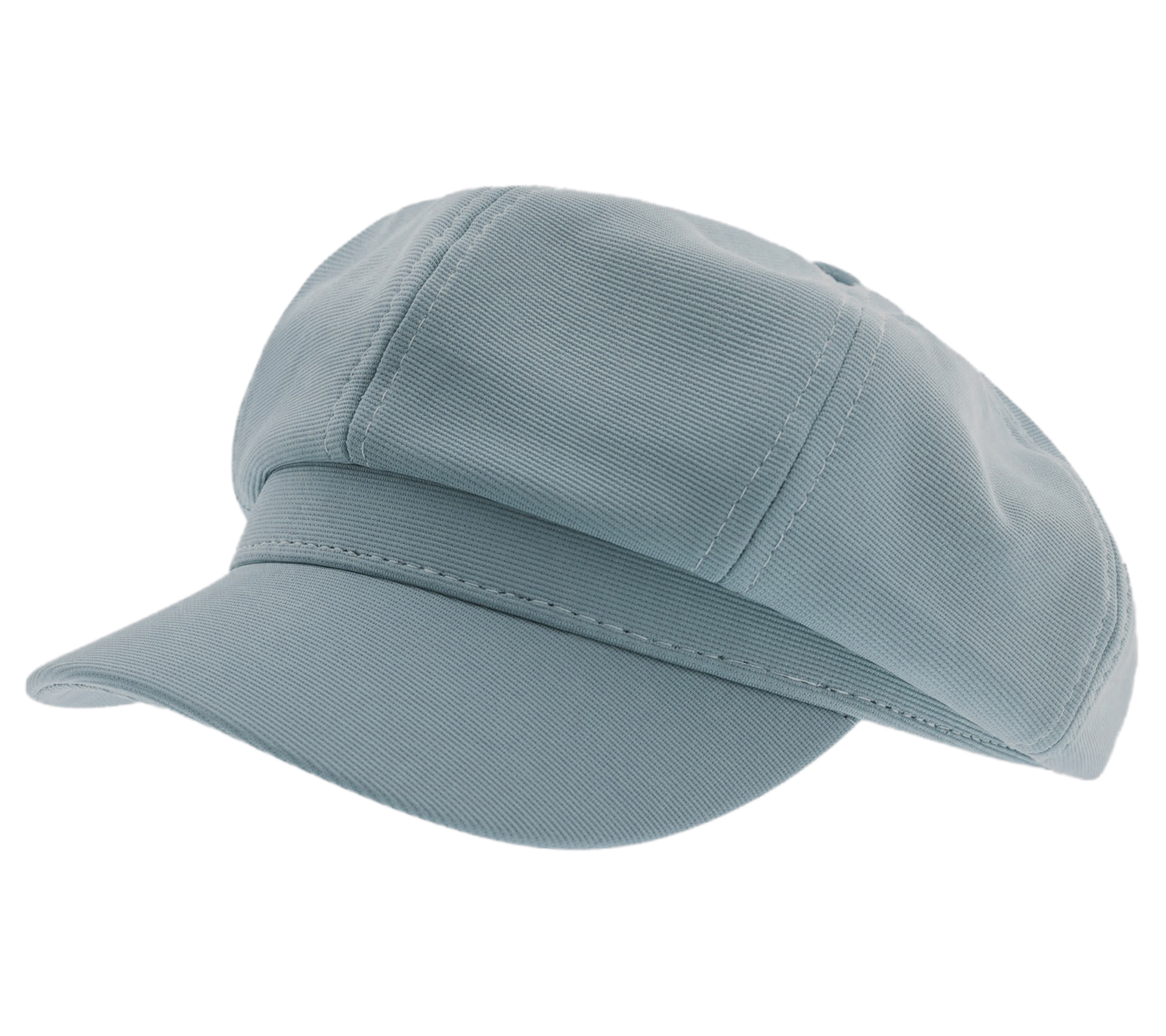 Baker-Boy-Mütze Ballon-Mütze Kopfbedeckung Sommer-Cap Schirm-Mütze 4606M K248137 Grau