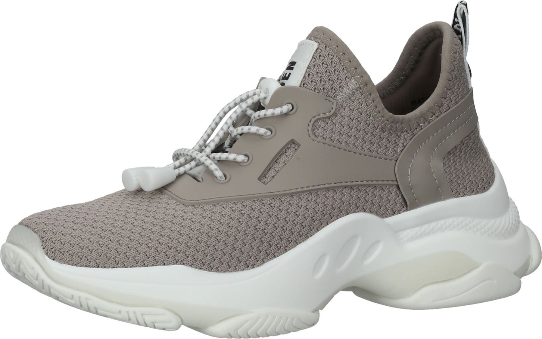 Bequeme Steve Madden Sneaker Schnürschuhe für Damen Match SM11000442-482 Grau