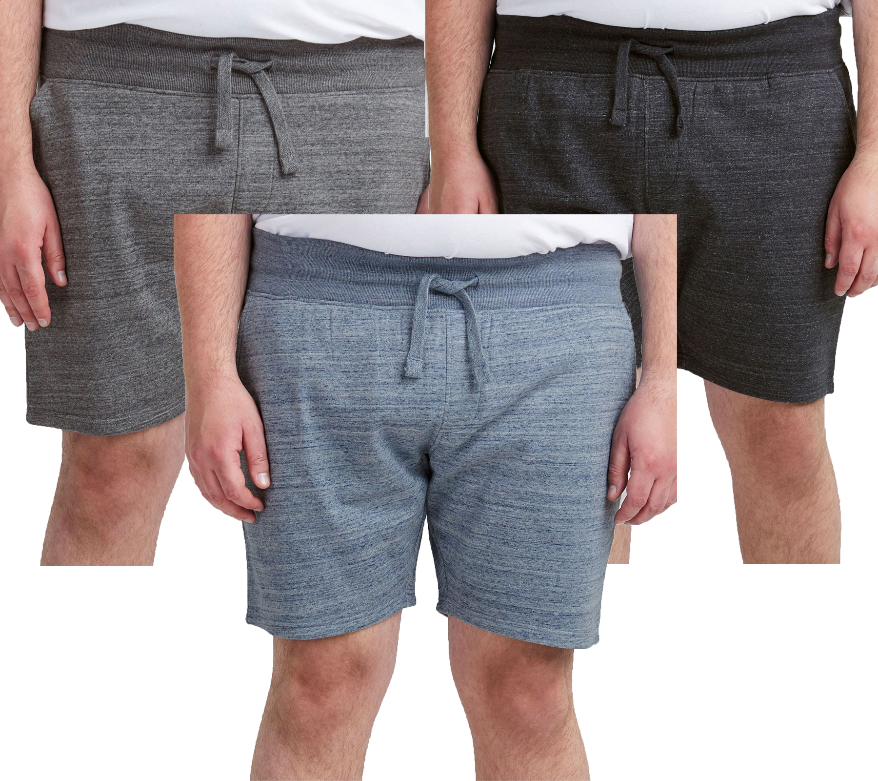 BLEND BT Venno Herren Sport- und Freizeit-Bermuda Übergröße bequeme Baumwoll-Sweat-Shorts Große Größen 20714926 ME Blau, Grau oder Schwarz