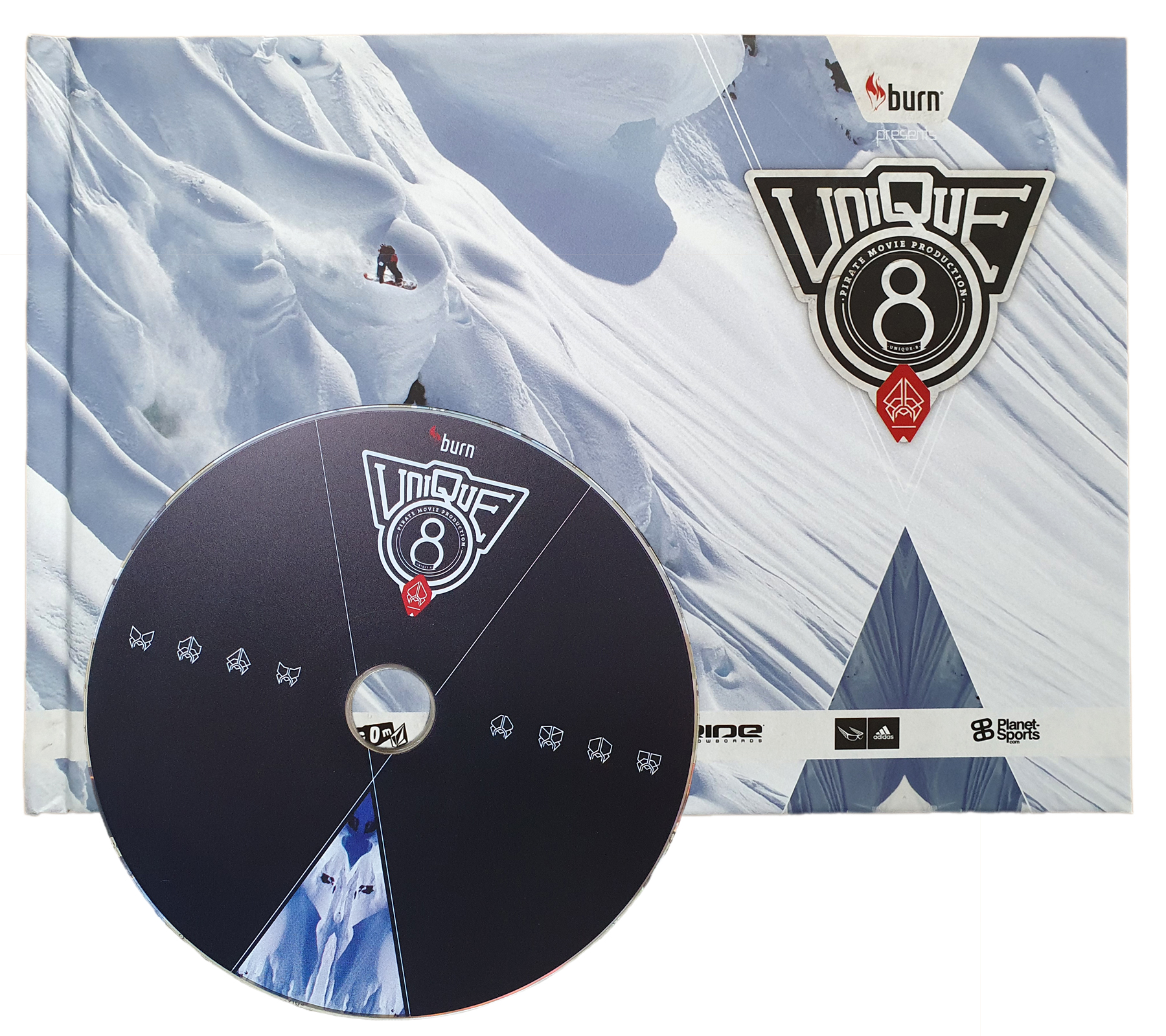 Buch Unique 8 kleines Taschenbuch über Wintersport mit DVD UNI8DVD Buch
