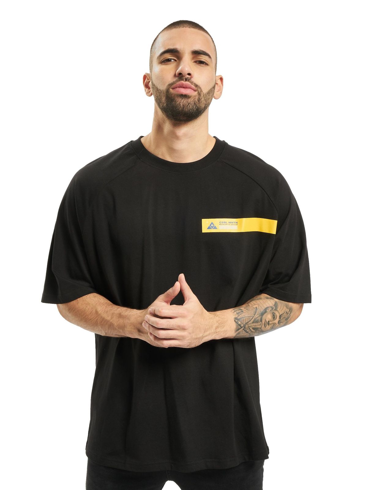 CAYLER & SONS BL MNTN Box Tee schwarz/gelb