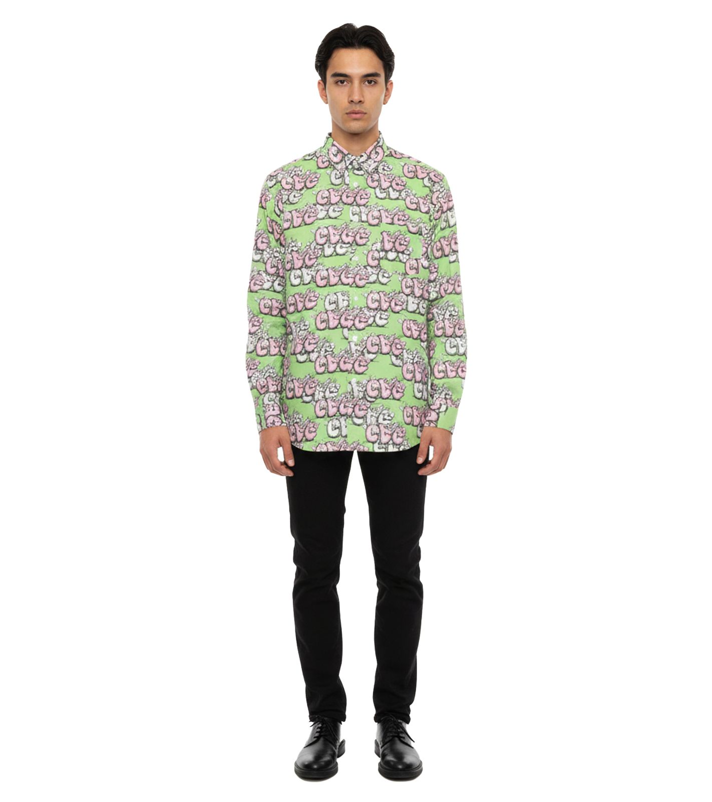 CDG Herren Shirt FH-B033-W21 Baumwollshirt Print G