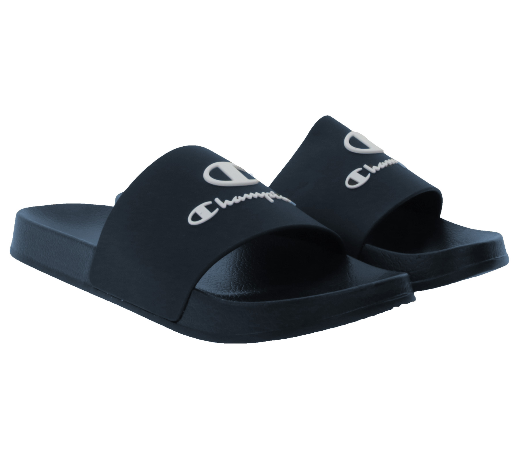 Champion Kos Damen und Herren Bade-Schuhe Badelatschen Sommer-Schuhe Schlupf-Schuhe S22175 BSS01 Blau