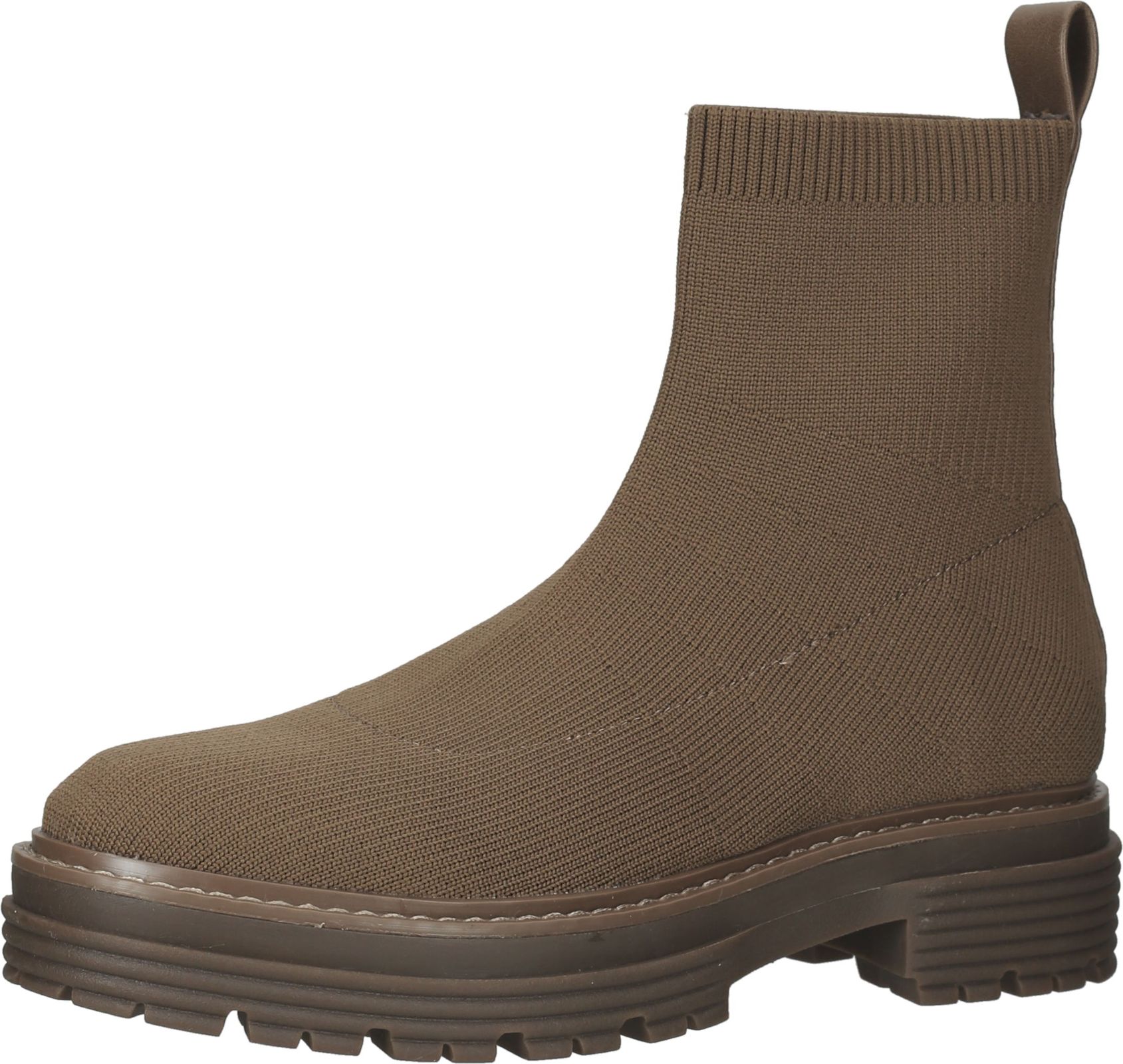 Elegante BULLBOXER Stiefelette Schlupfschuhe für Damen 171502F6T MINK Braun