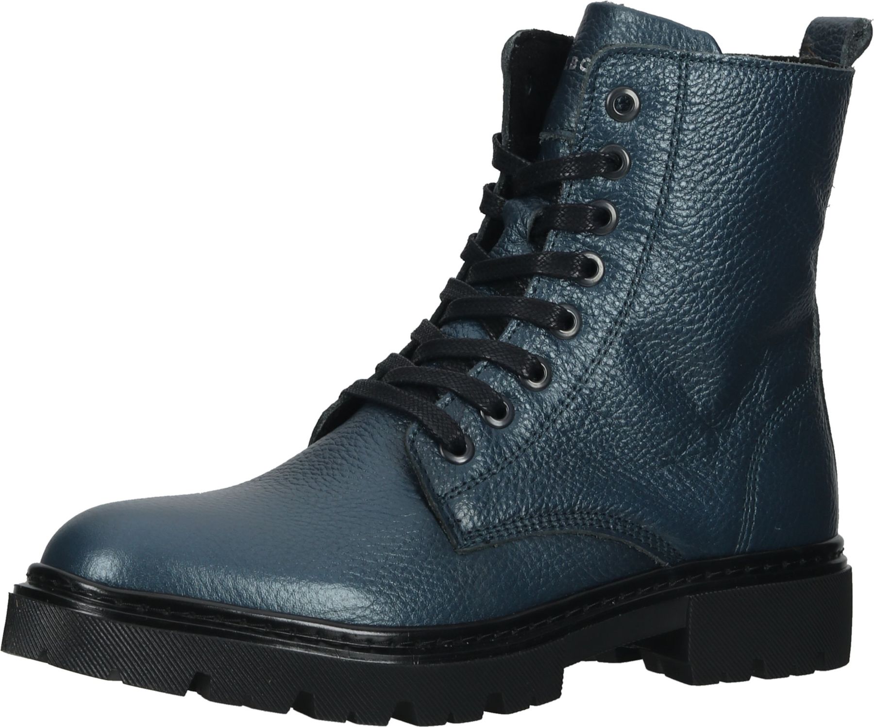 Elegante BULLBOXER Stiefelette Schnürschuhe für Mädchen AJS500E6L PETRK Blau
