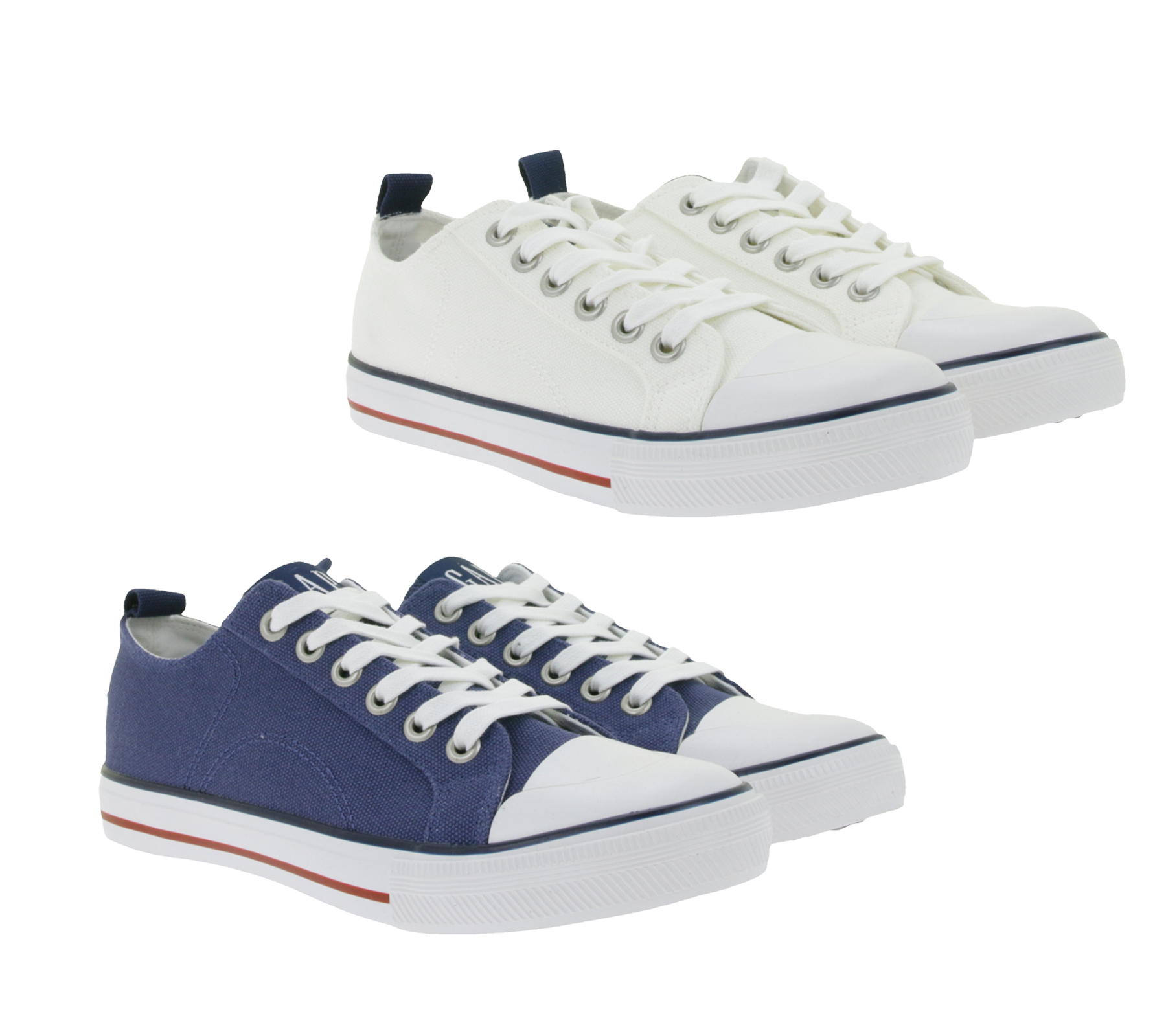 Elegante GAP Herren Sneaker Schnürschuhe Alltags-Schuhe GAL001F5TM Blau oder Weiß