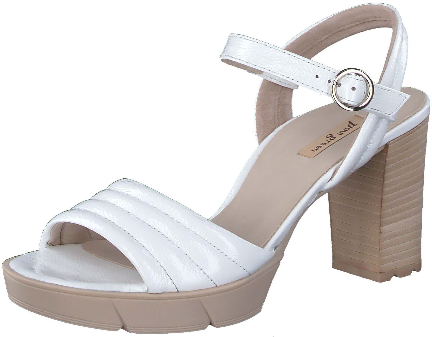 Elegante paul green Sandalen Sandalen für Damen 7928-063 Weiß