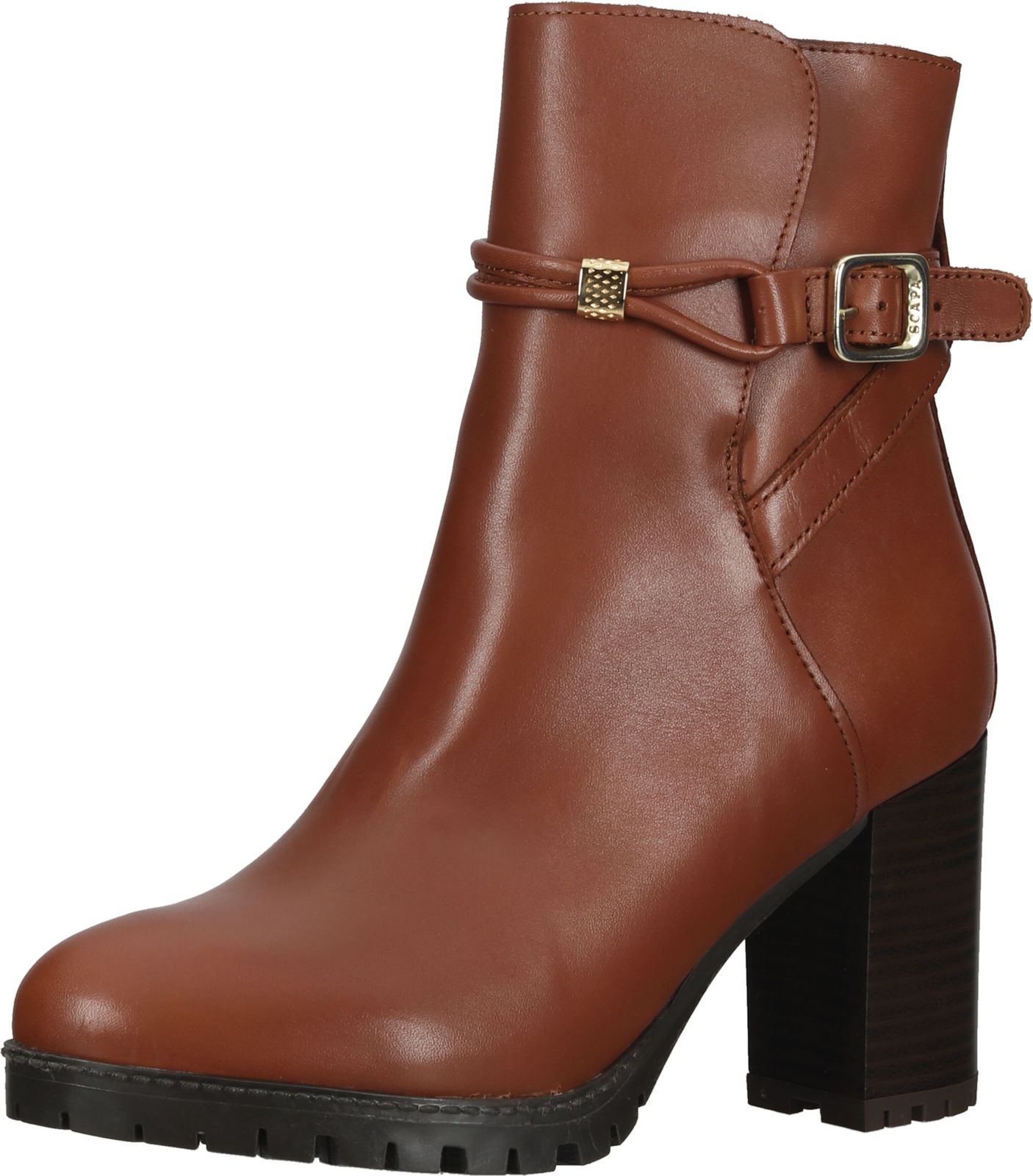 Elegante SCAPA Stiefelette Stiefelette für Damen 21/6704 530 Braun