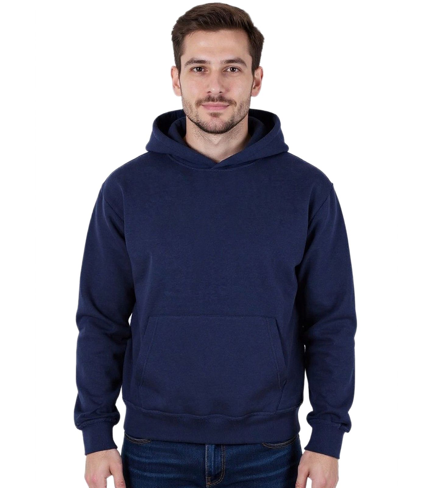 European League Of Football Blanko Baumwoll-Hoodies pageant blau
