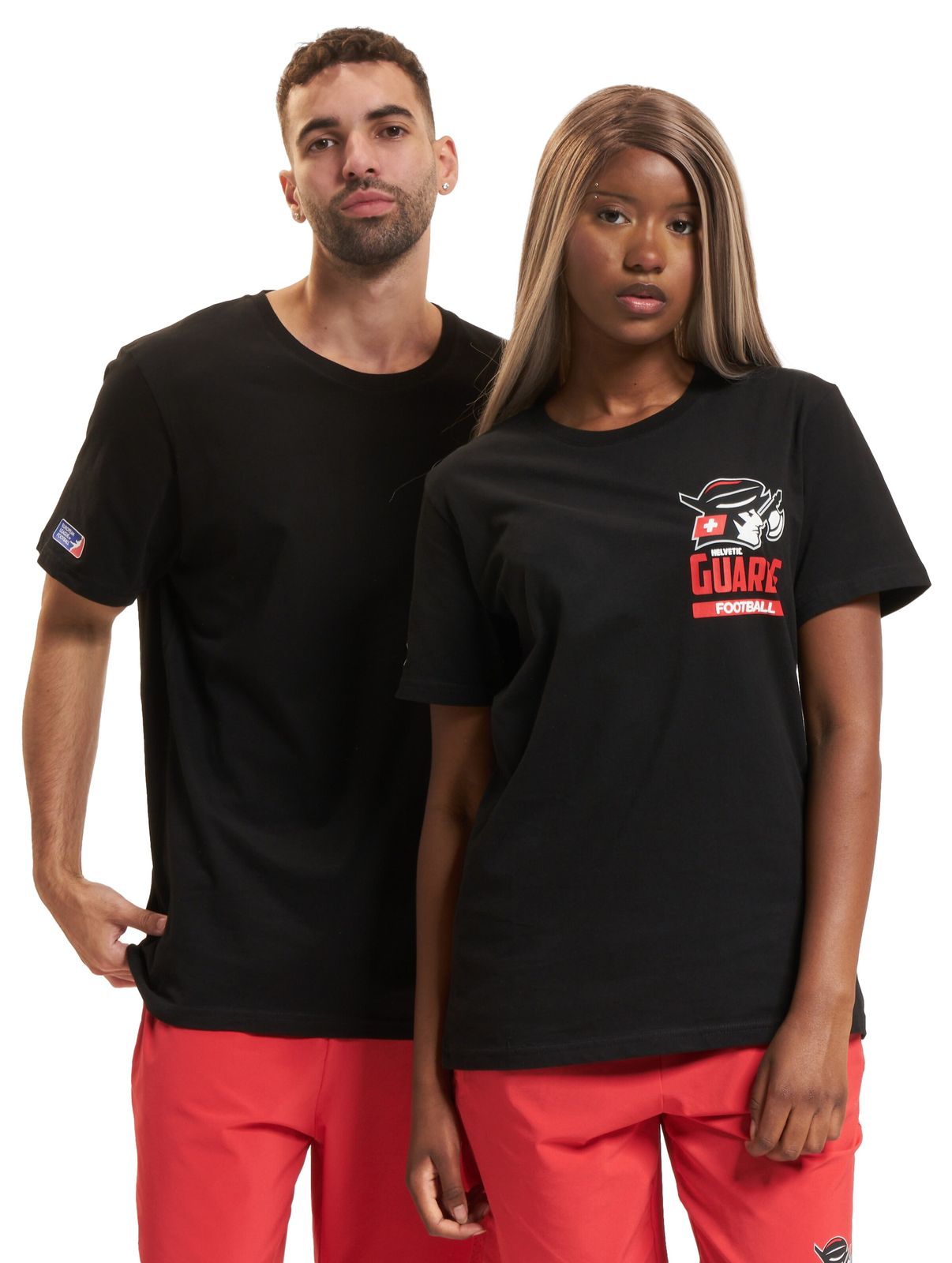 European League Of Football Helvetic Guards Essential T-Shirt schwarz