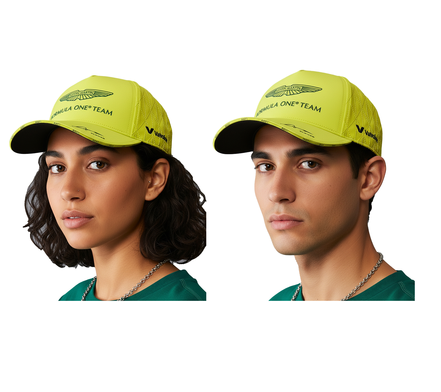 Formula 1 Fernando Alonso Aston Martin F1™ 2024 Baseball-Cap Fan-Cap Snapback 701229246 002 Neon-Gelb