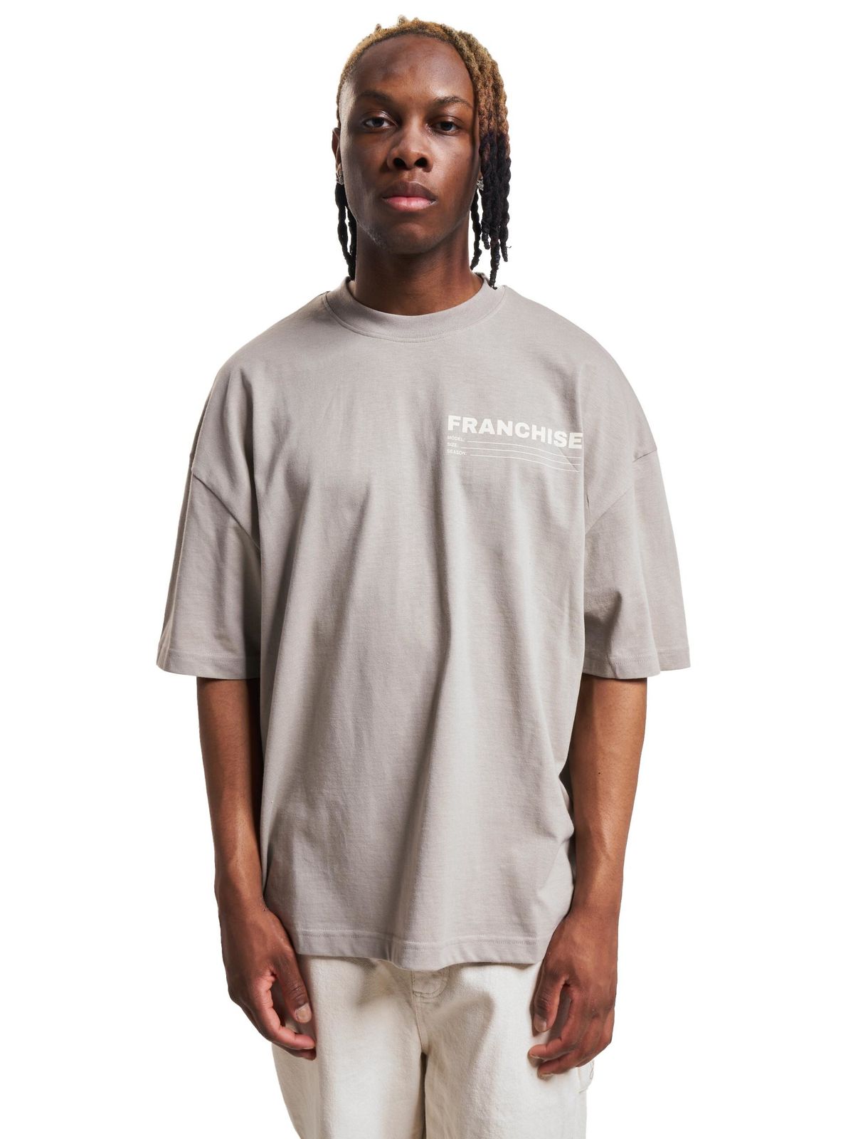 Franchise Blank T-Shirt Grau