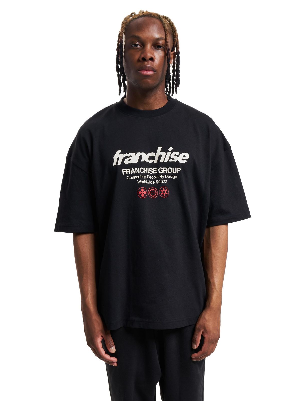 Franchise Connected T-Shirt Schwarz
