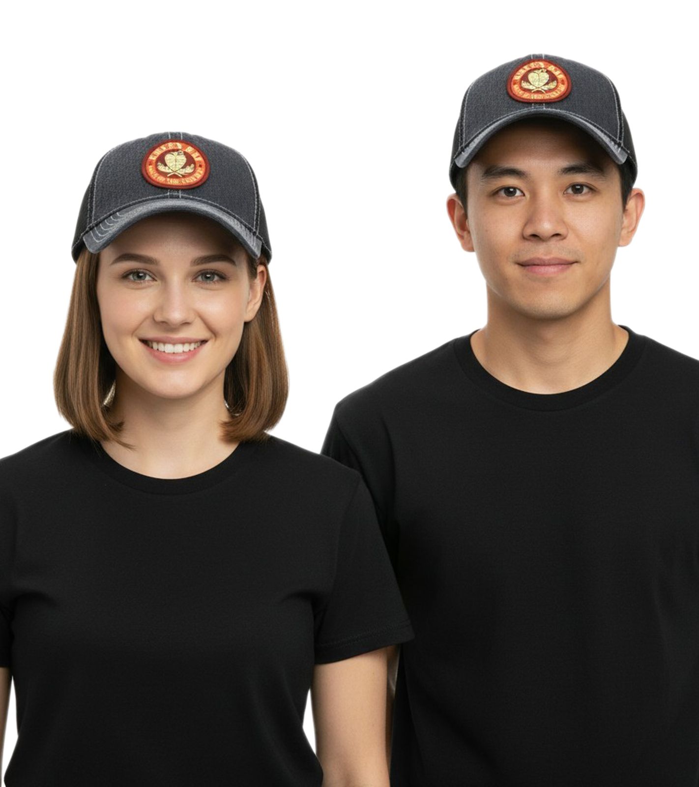 Green Day Unisex Punkrock-Band Baumwoll-Cap mit Netzeinsatz und leicht gebogenen Schnitt TC103153GRN Dunkelgrau/Schwarz
