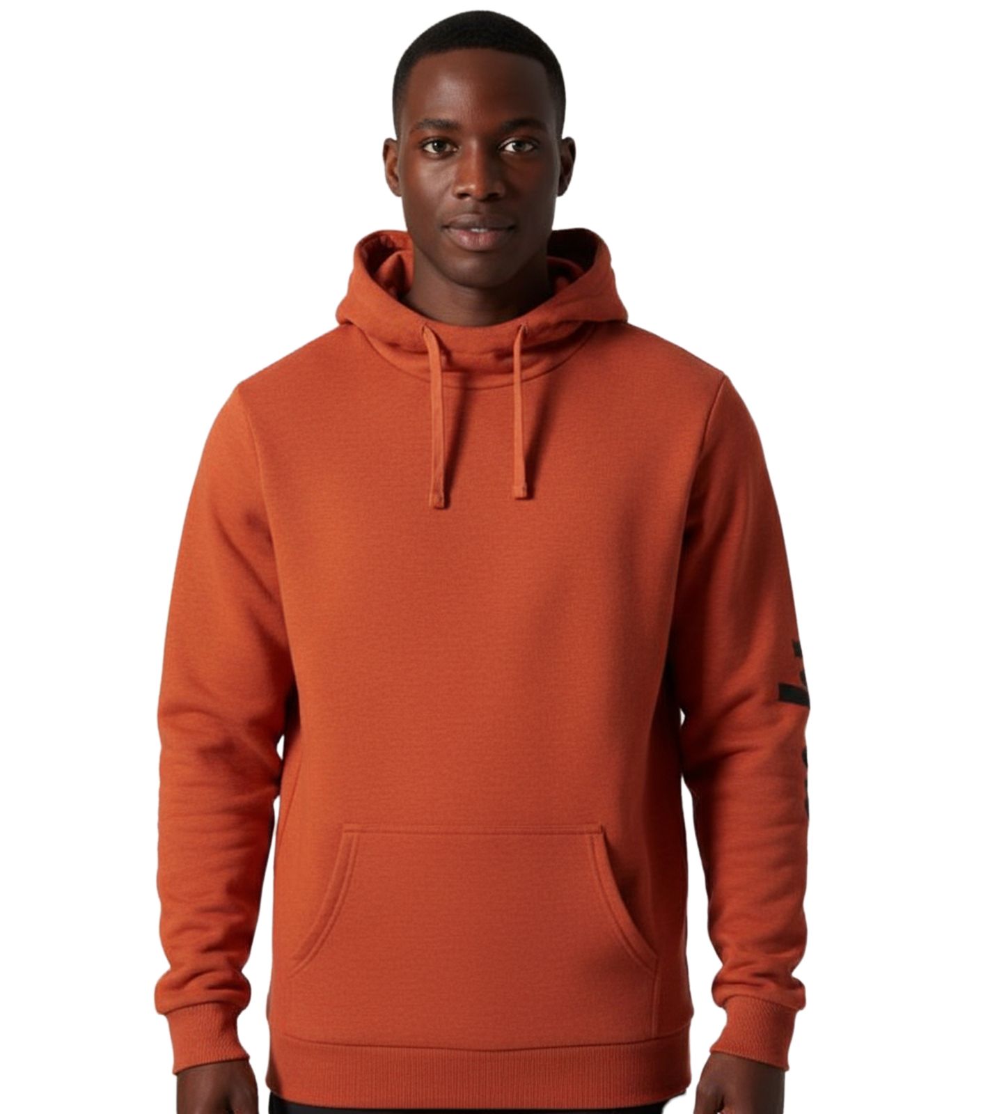 Helly Hansen Manchester Graphic Herren Hoodie Baumwoll-Pullover mit Kapuze 300 g/m² Sweat-Pullover 78380 290 Orange