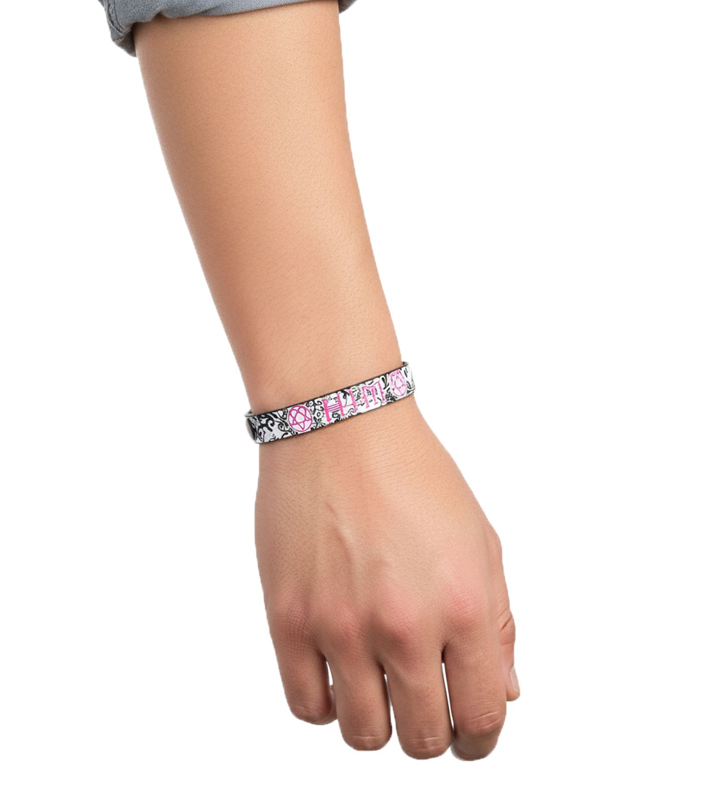 HIM Armband Rockband stylischer Fan-Artikel Arm-Schmuck WB108750HIM3 Weiß