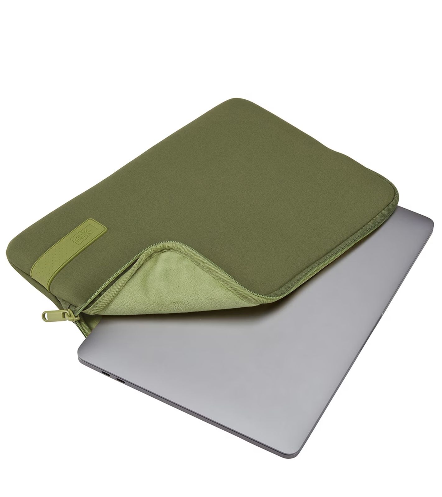 Hochwertige Case Logic MacBook Pro-Hülle mit Memory-Schaum Laptop-Schutzhülle Laptop-Sleeve 13 Zoll 3204686 Oliv-Grün