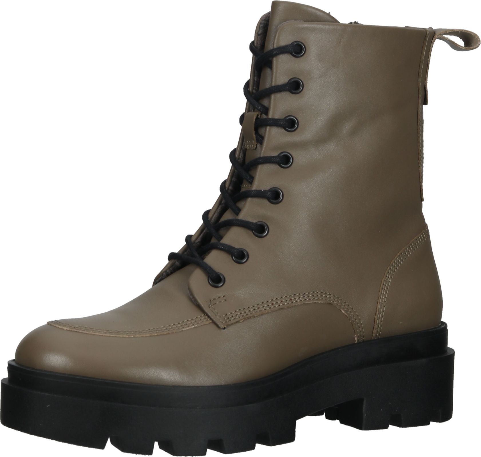 Hochwertige FLY London Stiefelette Schnürschuhe für Damen P144878 003 Braun