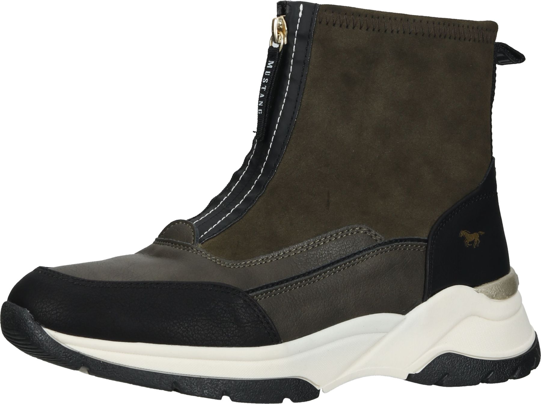 Hochwertige MUSTANG Stiefelette Stiefelette für Damen 1438-501-770 Grün