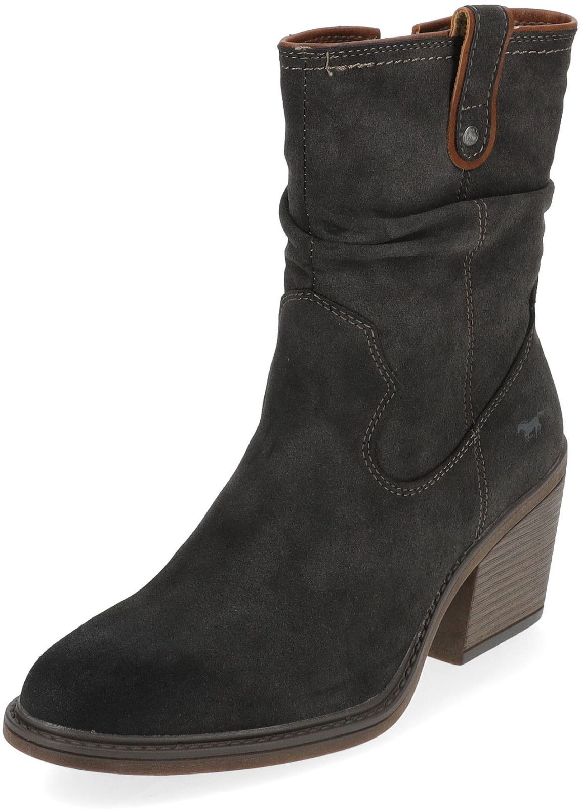 Hochwertige MUSTANG Stiefelette Stiefelette für Damen 1479-501-20 Grau