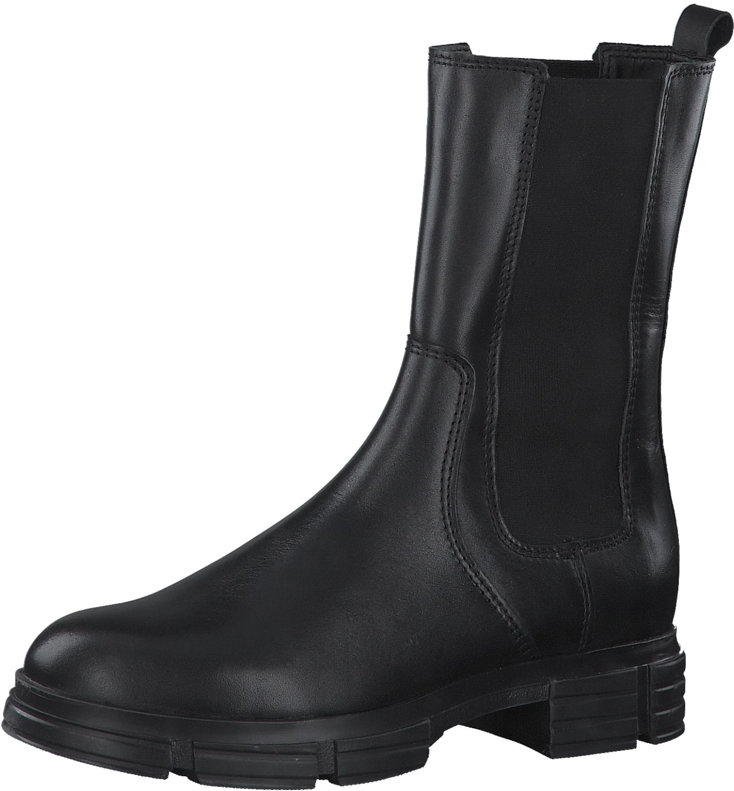 Hochwertige s.Oliver Stiefelette Schlupfschuhe für Damen 5-5-25488-29 022 Schwarz
