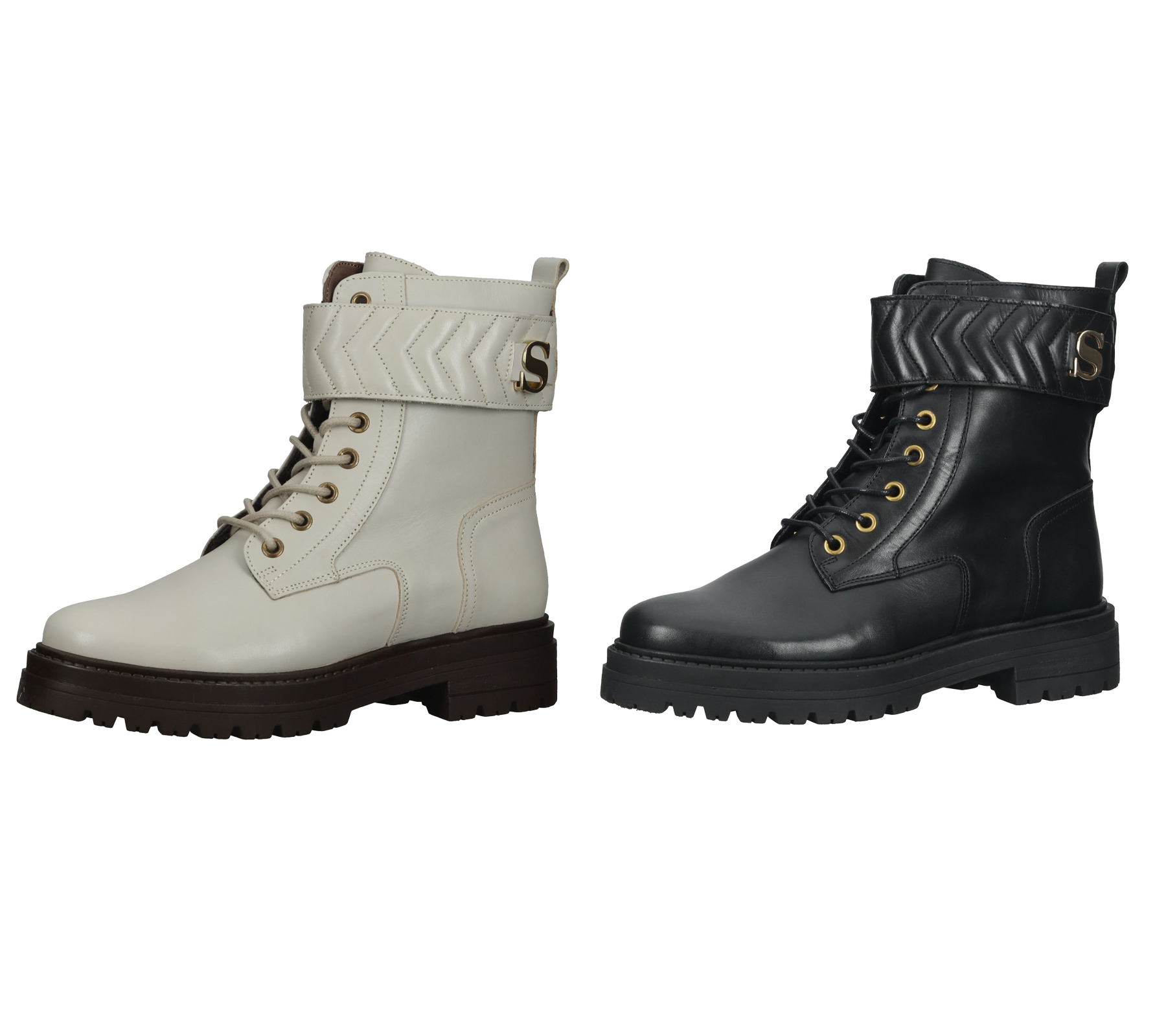 Hochwertige SCAPA Damen Stiefelette Echtleder-Schuhe Schnürschuhe 6664 in Beige oder Schwarz