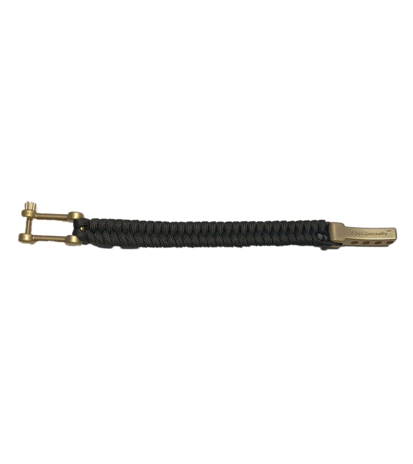 I-BRACE Paracord Armband Survival-Seil zum Armband geflochten aus reißfestem Parachute Grün