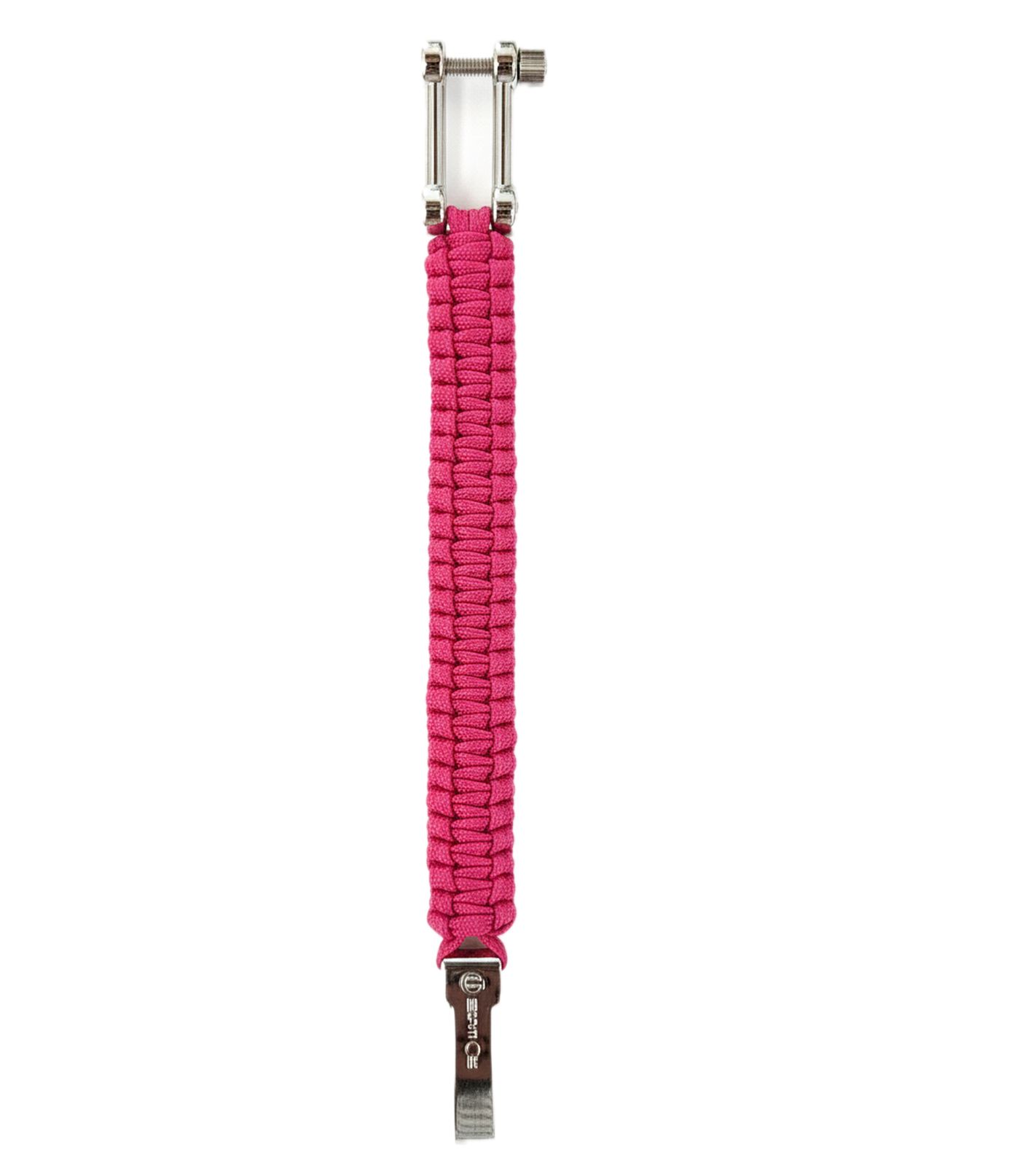 I-BRACE Paracord Armband Survival-Seil zum Armband geflochten aus reißfestem Parachute Pink