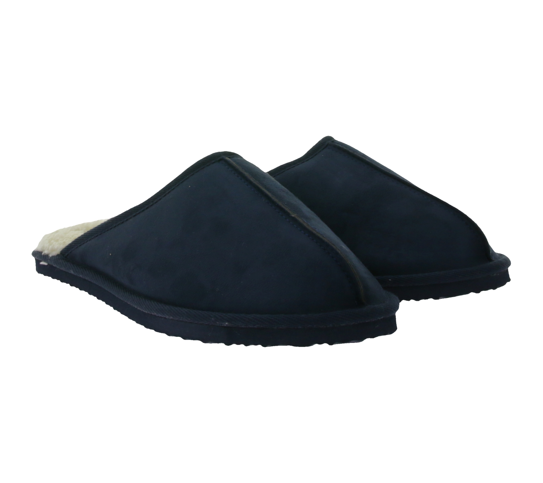 Jack & Jones Dudely Hausschuh gefütterte Pantoffeln Hausschlappen 12187557 Dunkelblau