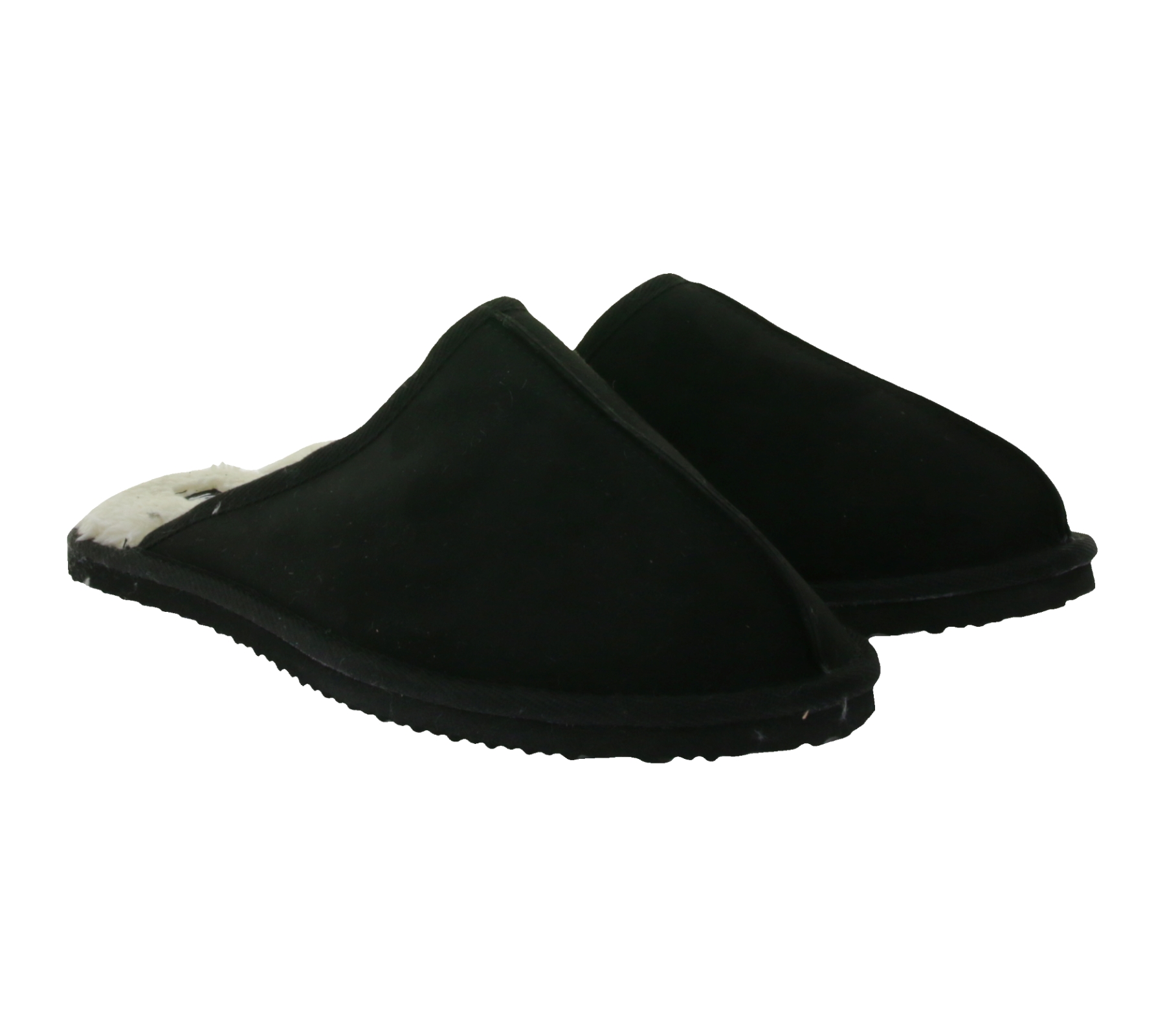 Jack & Jones Dudely Hausschuh gefütterte Pantoffeln Hausschlappen 12187557 Schwarz