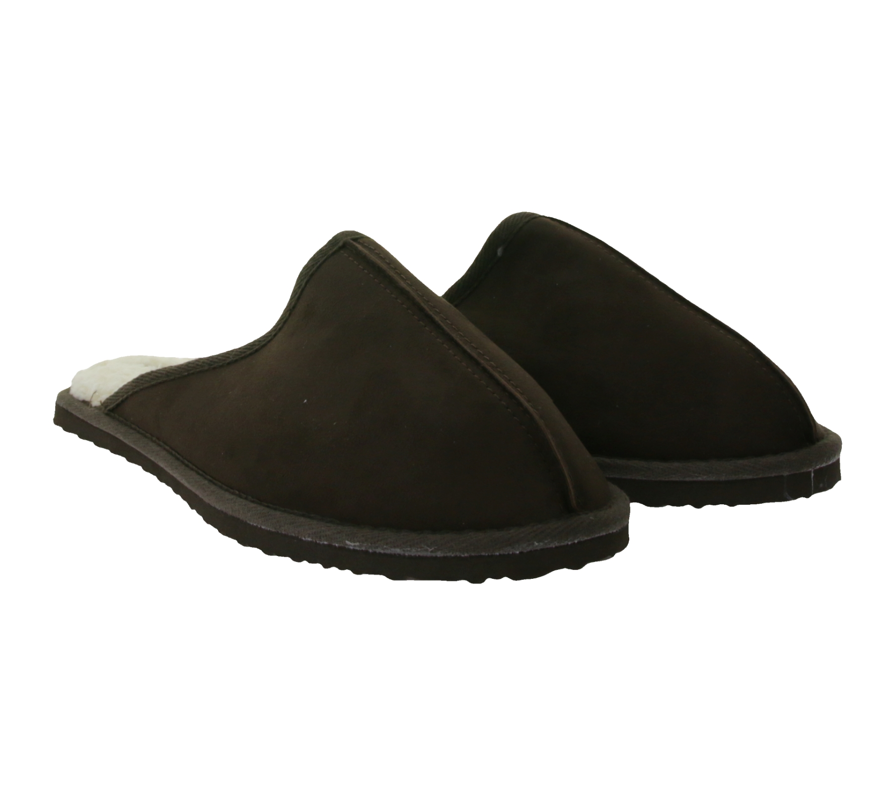 Jack & Jones Dudely Hausschuh gefütterte Pantoffeln Hausschlappen 12187558 Braun