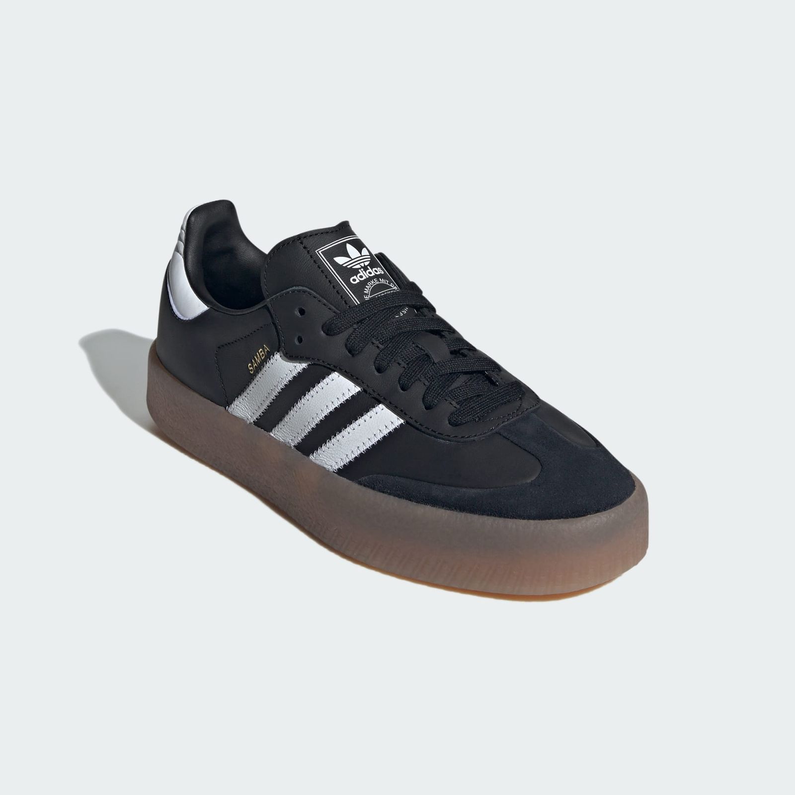 Klassische adidas adidas Originals Sambae Sneaker Unisex Schnürschuhe JI1350-15552 Schwarz