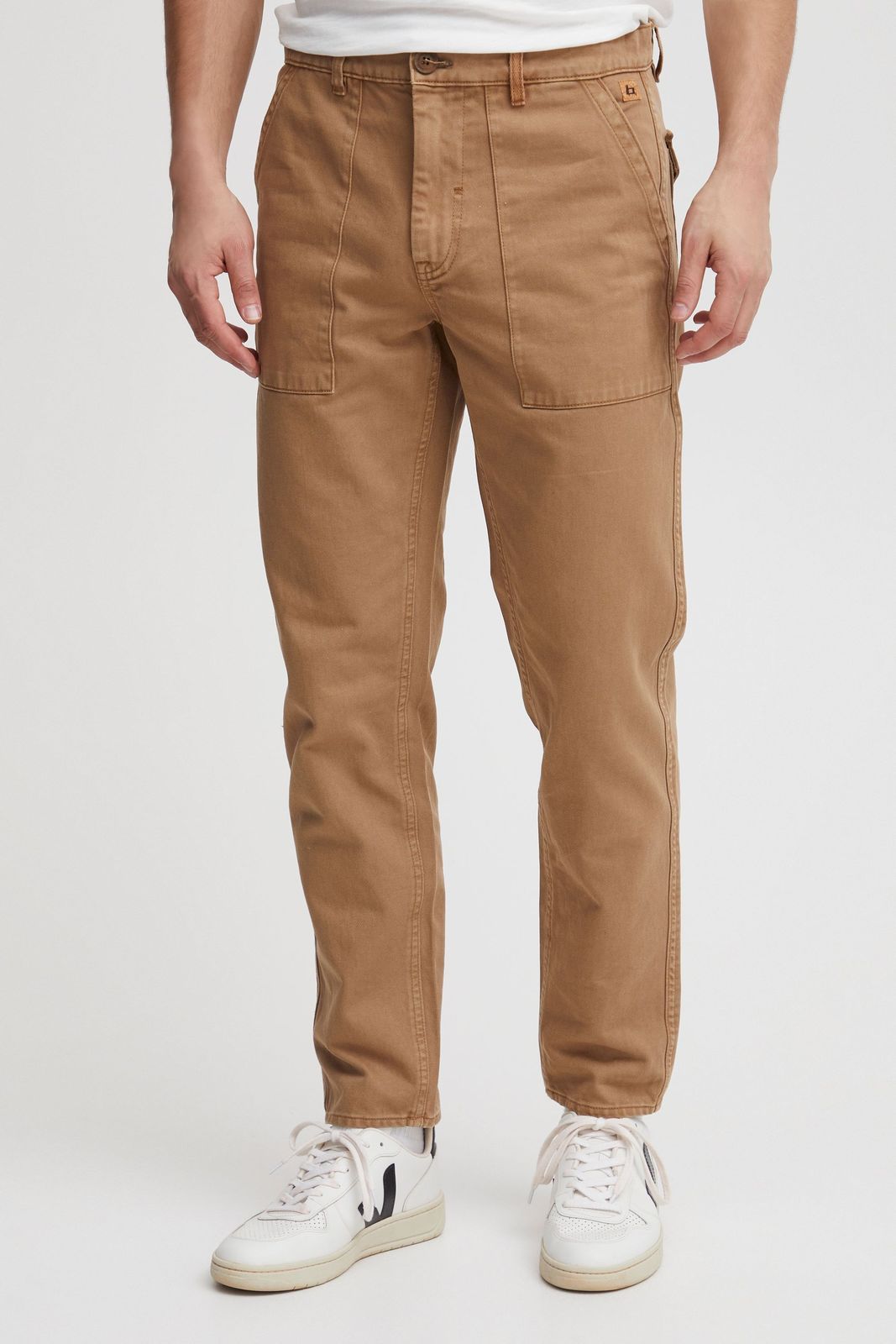 klassische BLEND Herren Hose mit Reißverschluss Freizeithose 20715567-181018 Braun