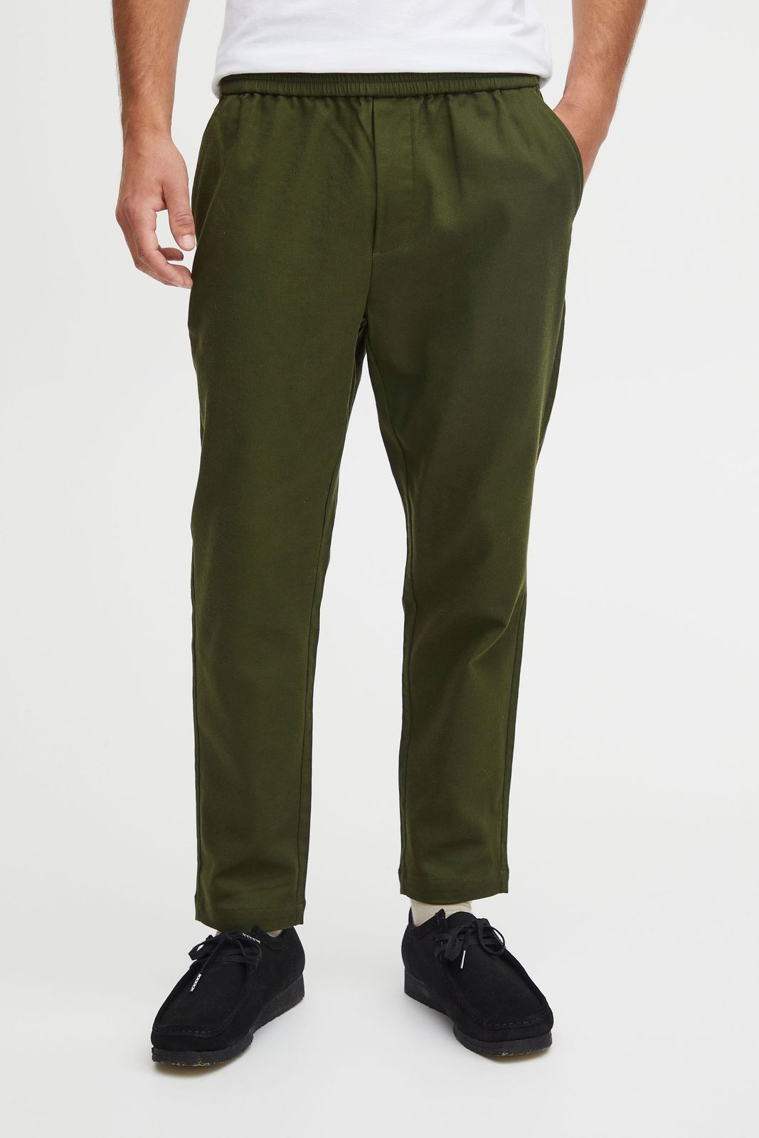 klassische CASUAL FRIDAY Herren Chinohose aus Jersey Stoffhose 20504819-190419 Grün