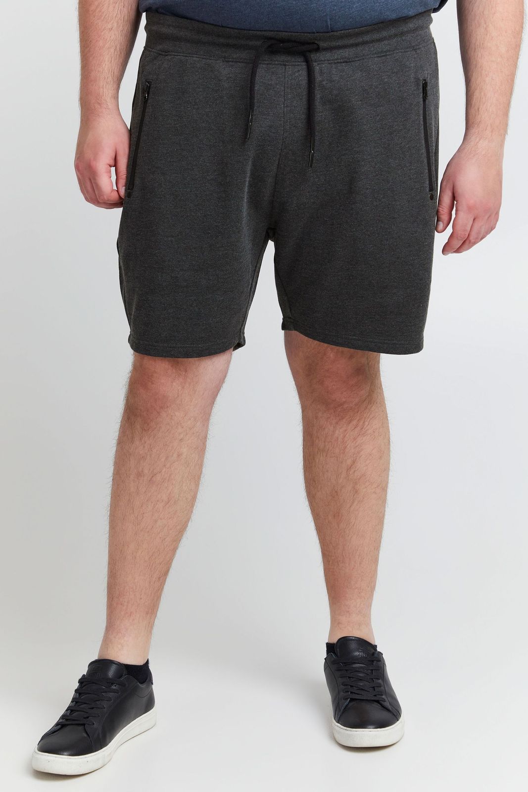 klassische SOLID SDTaras BT Herren Sweatshorts mit Kordelzug Shorts 21300891-ME-798288 Grau