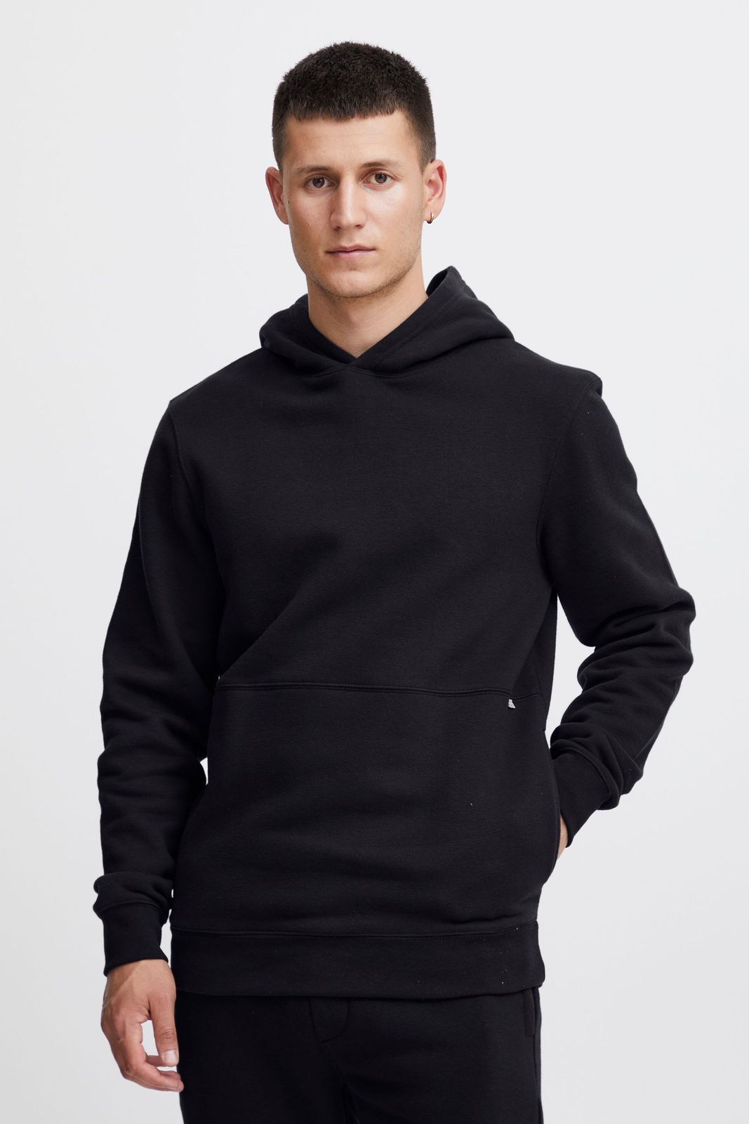 klassischer 11 PROJECT PRRavn Herren Kapuzenpullover aus Sweat Hoodie 20716672ME-194007 Schwarz