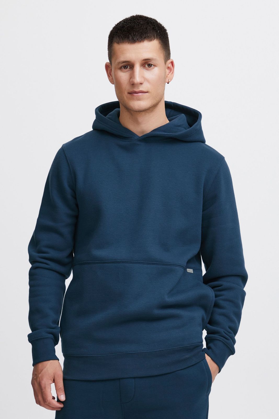 klassischer 11 PROJECT PRRavn Herren Kapuzenpullover aus Sweat Hoodie 20716672ME-194024 Blau