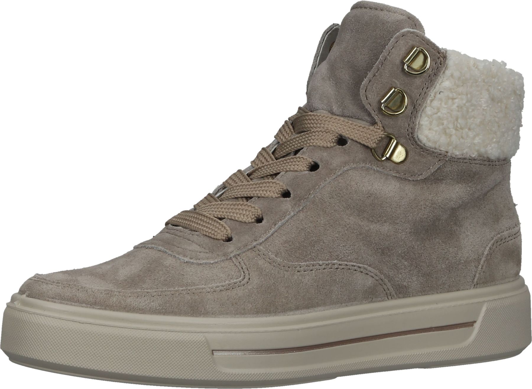 Komfortable ara Stiefelette Schnürschuhe für Damen 12-27409-8 Beige