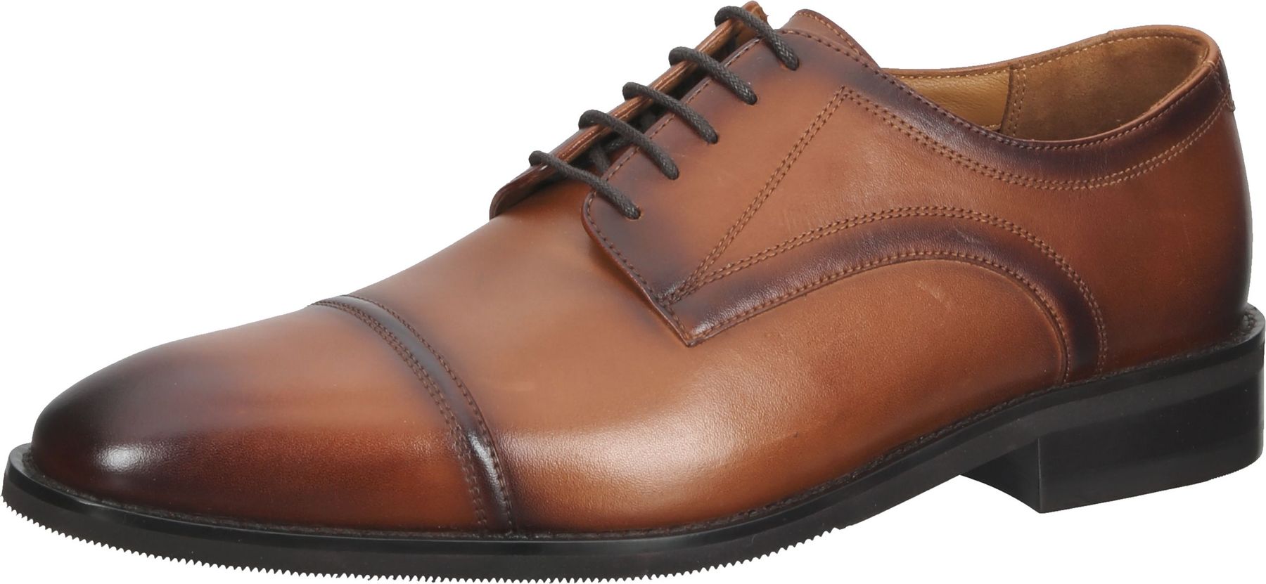 Komfortable GORDON & BROS Businessschuhe Schnürschuhe für Herren 624696 TAN Rot