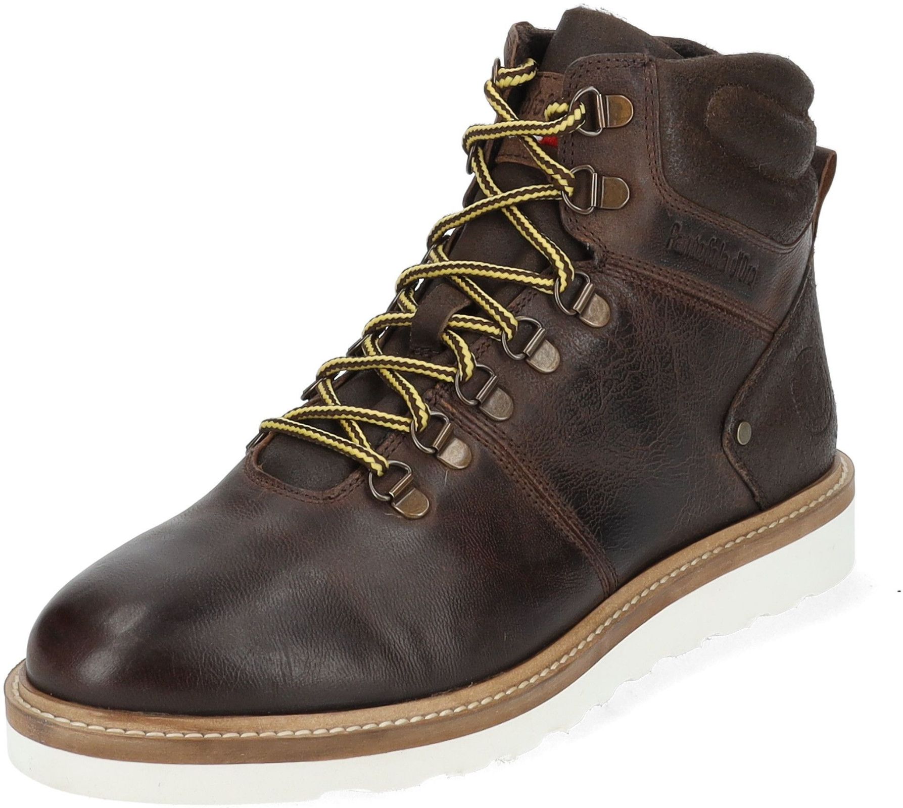 Komfortable Pantofola d´Oro Stiefelette Schnürschuhe für Herren 10233062.IKU Braun